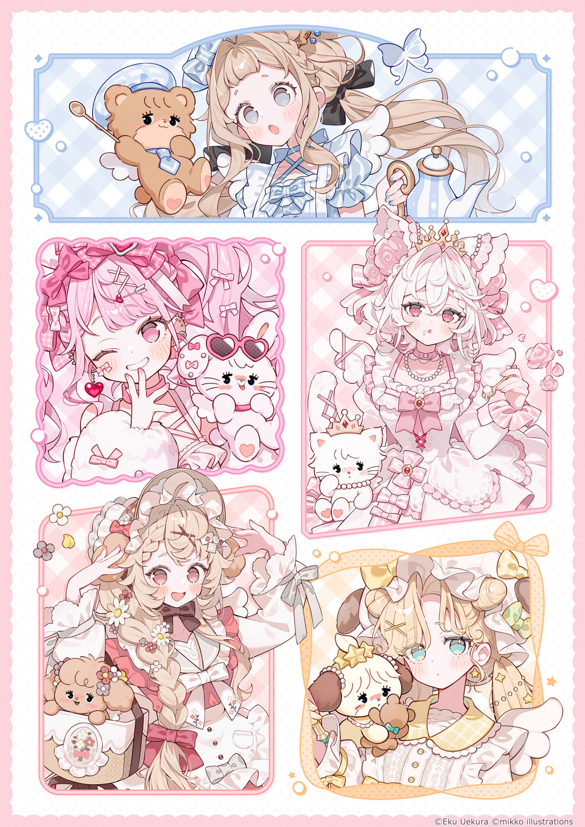 Eku Uekura × mikko illustrations头像同人高清图