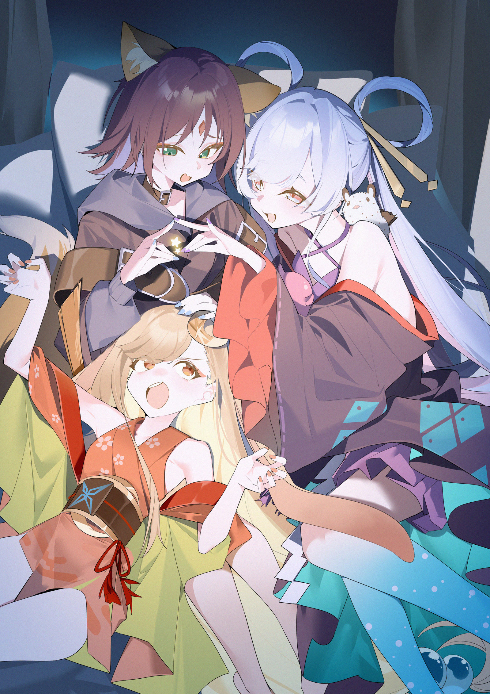 超かぐや姫！插画图片壁纸