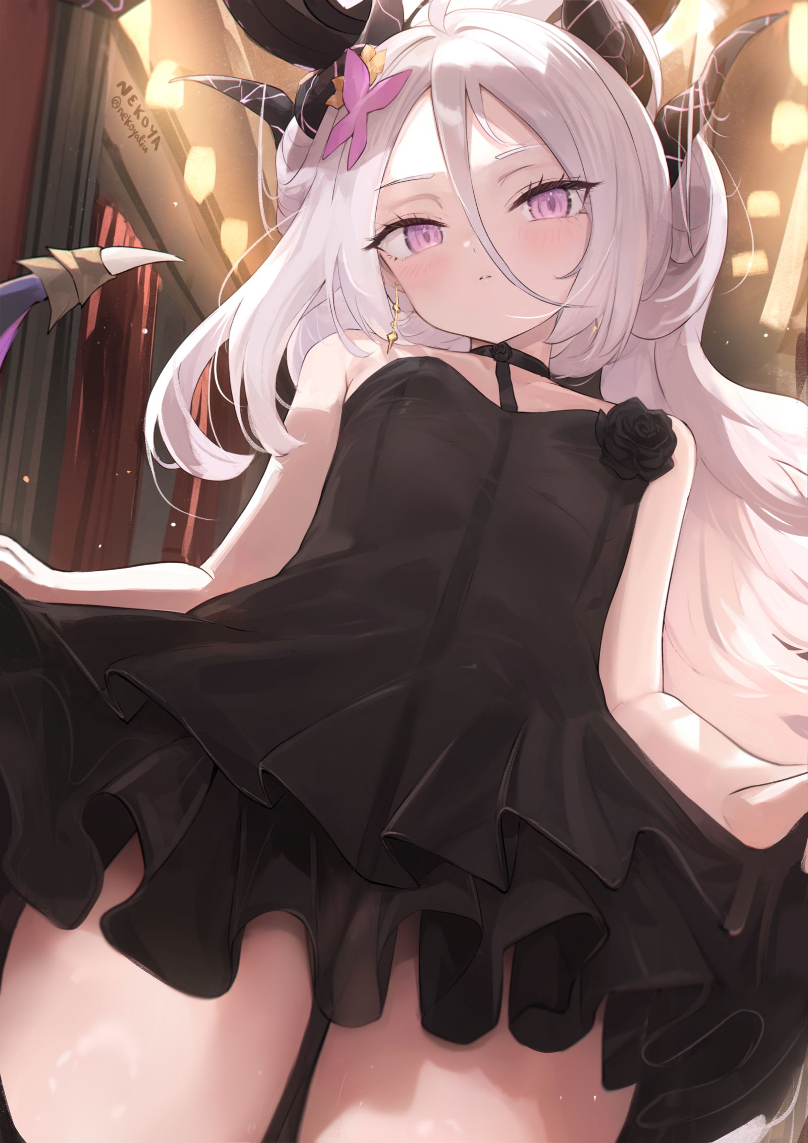 ヒナ (ドレス)插画图片壁纸