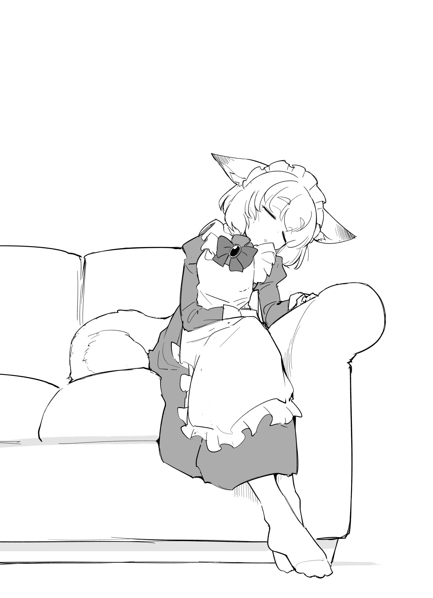 OFFメイ-ごすメイ狐耳