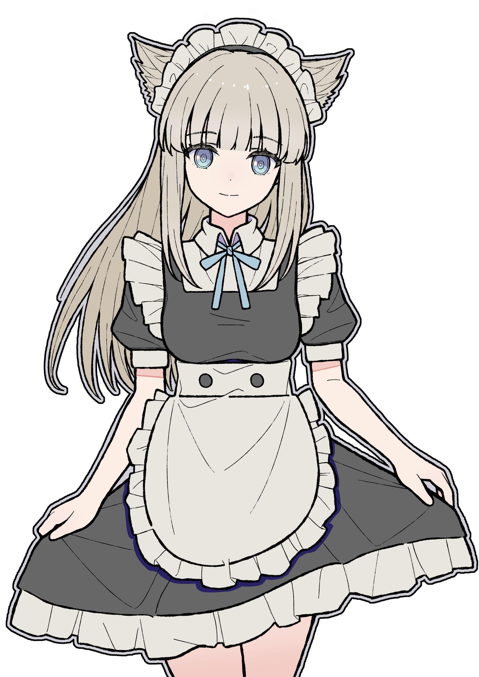 女仆佩丽卡头像同人高清图