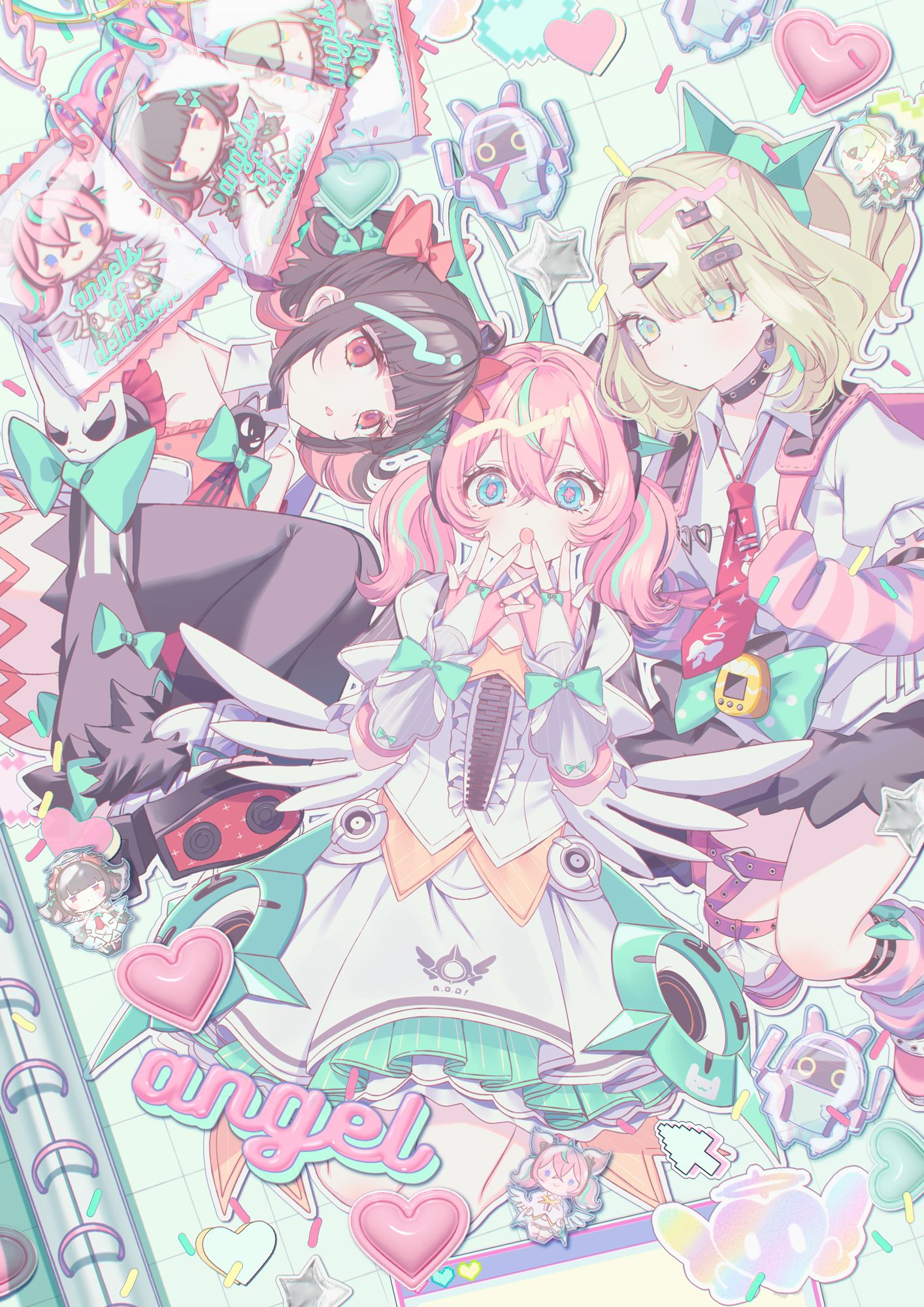 妄想エンジェル-商业插图绝区零