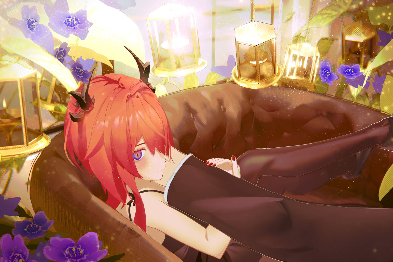 莱万汀老婆插画图片壁纸