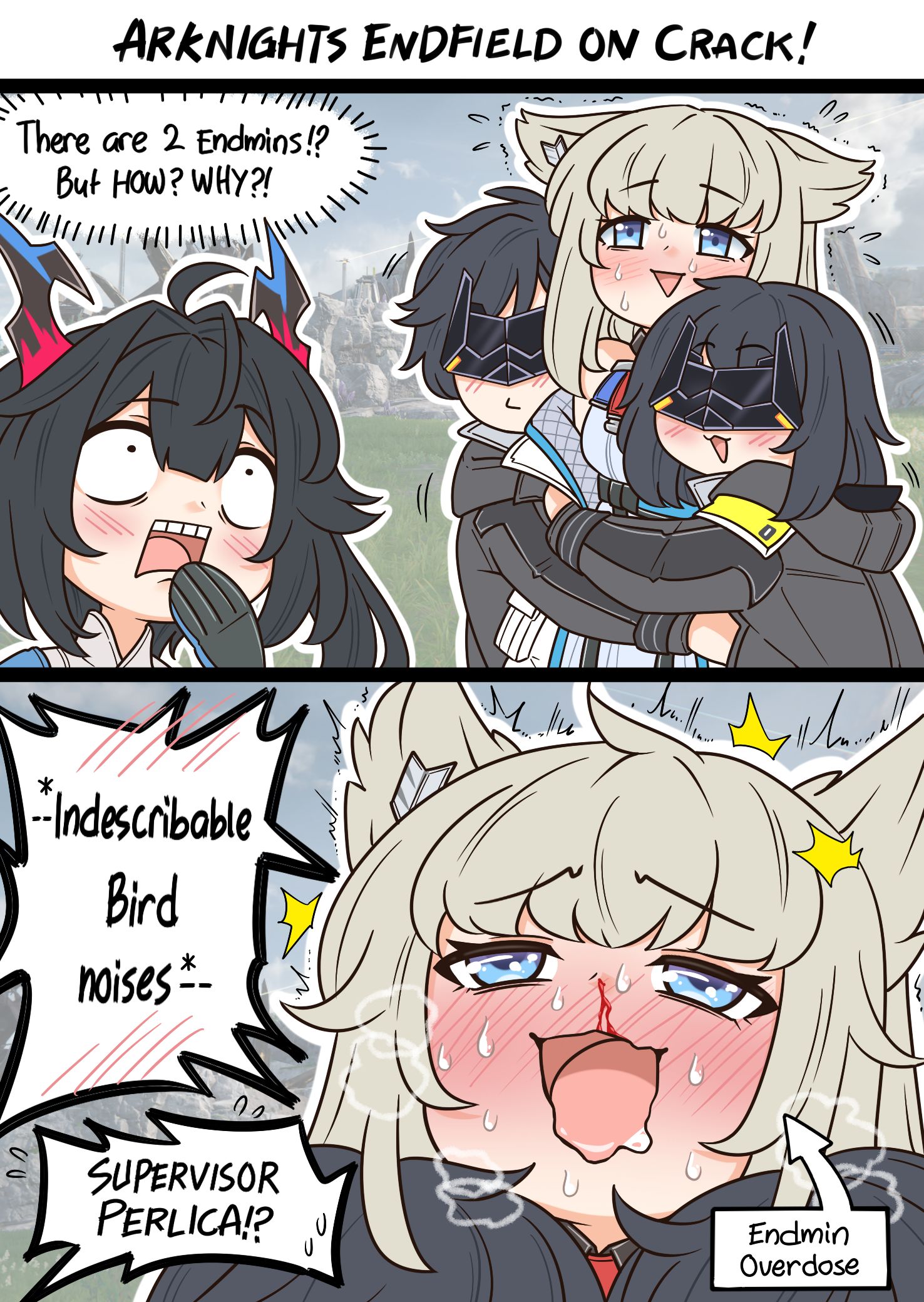 Arknights Endfield on Crack插画图片壁纸