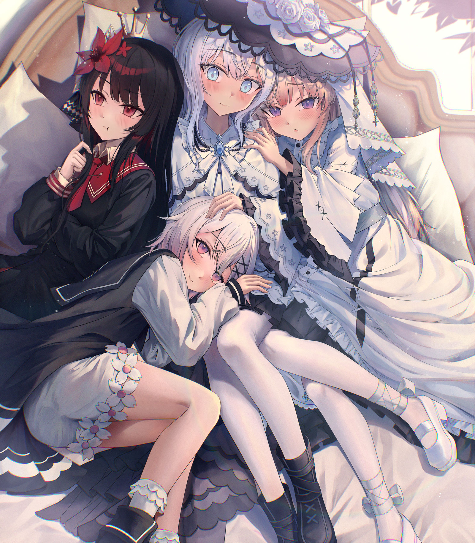 正在传播百合因子...插画图片壁纸