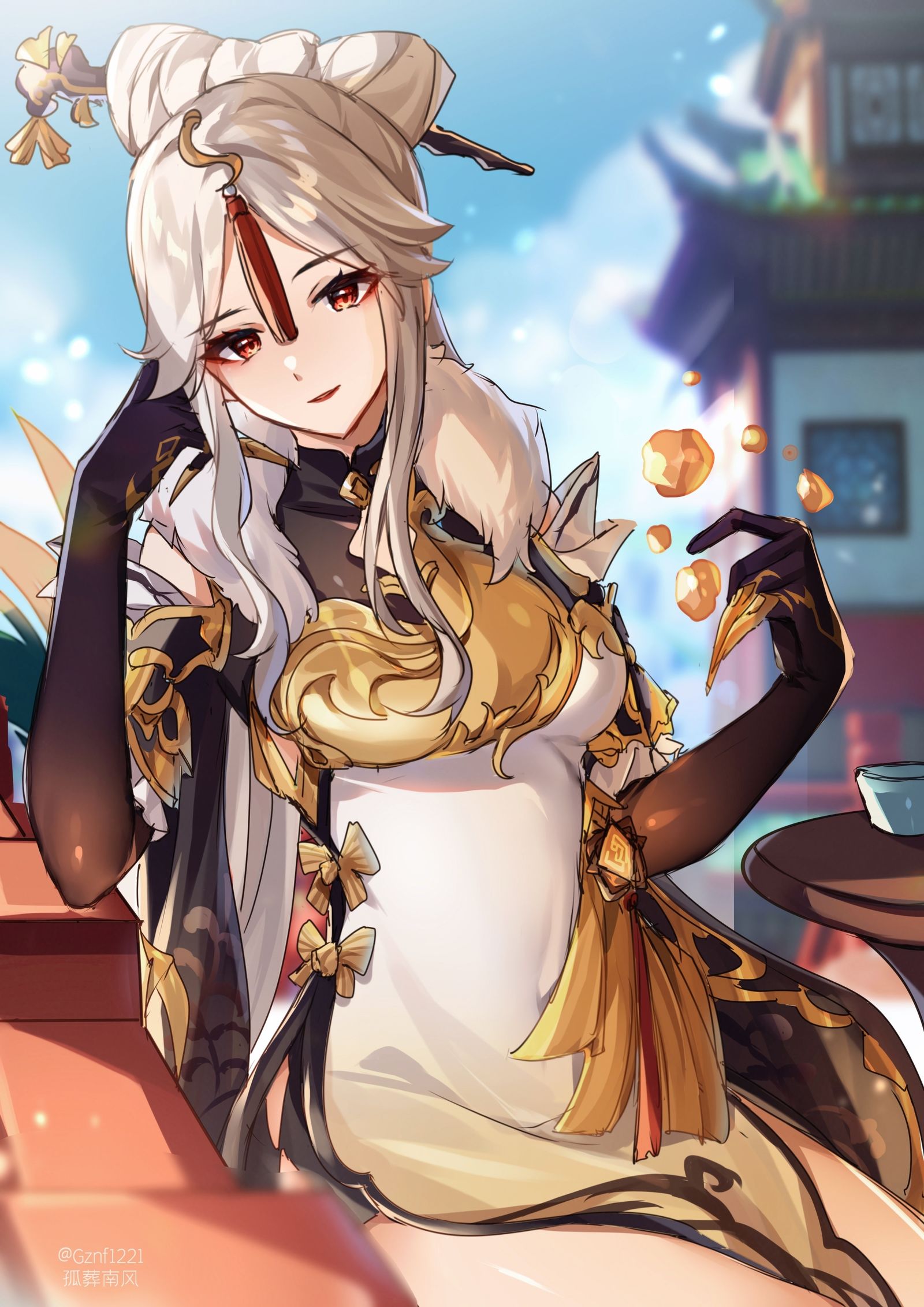 凝光头像同人高清图