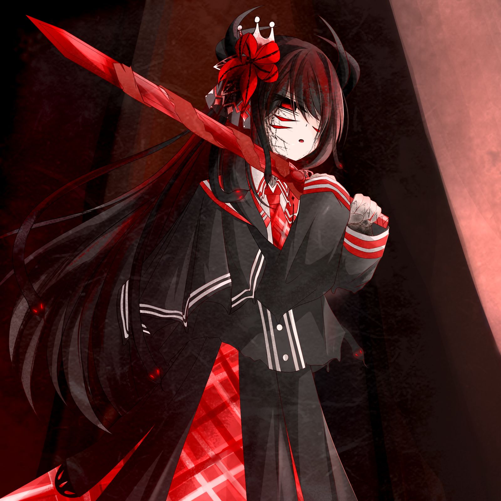 神秘回溯女头像同人高清图