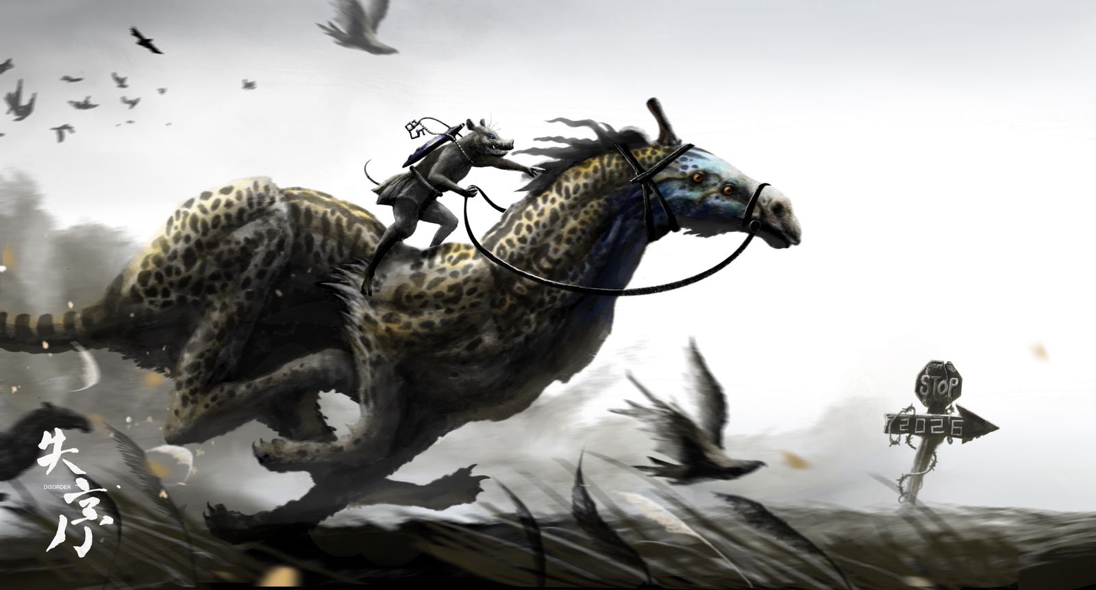 新年快乐，失序献上头像同人高清图