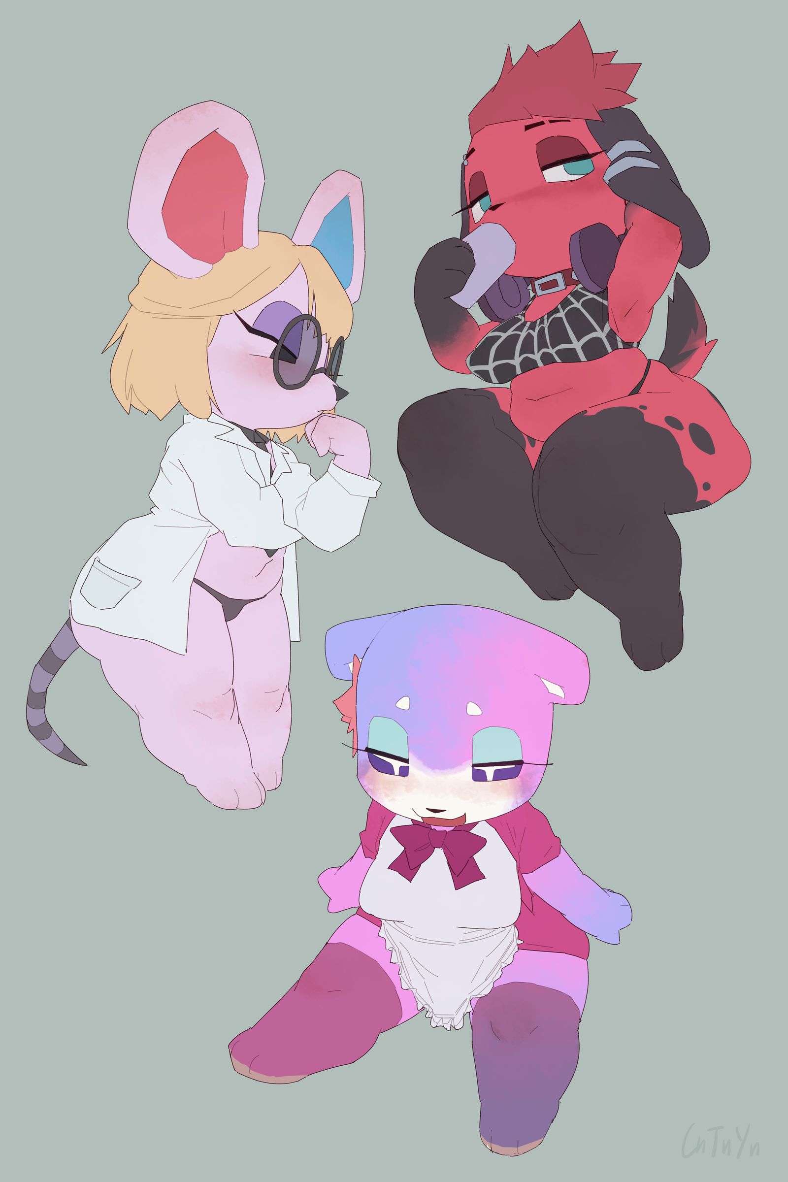 花娜 理佳 美玲头像同人高清图