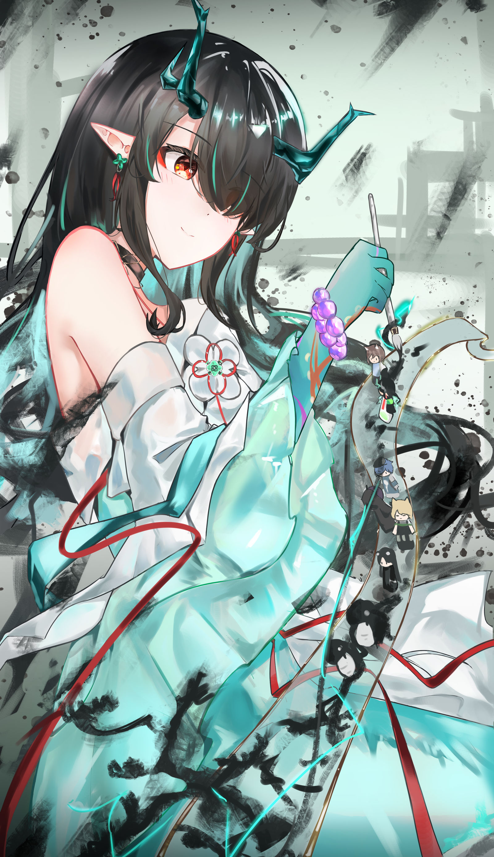 夕插画图片壁纸