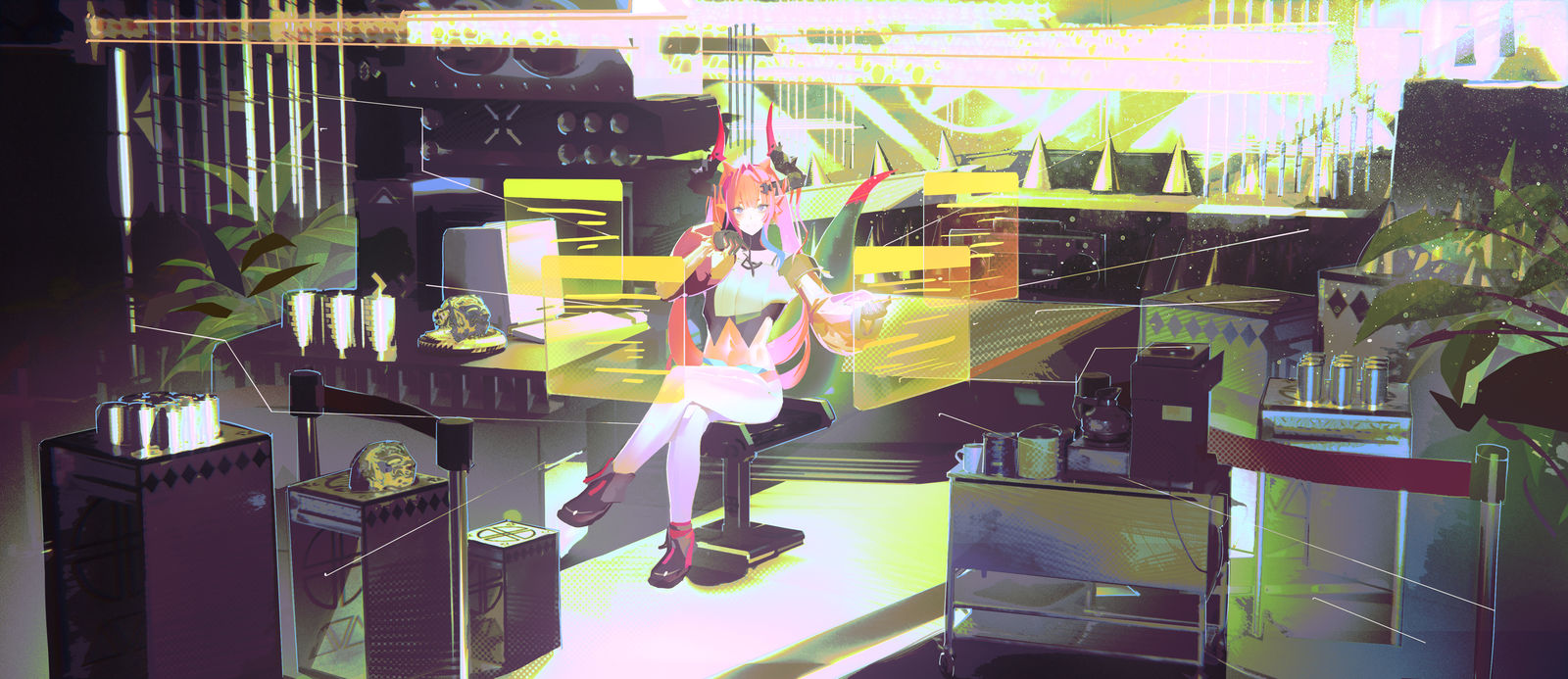 明日方舟终末地伊冯头像同人高清图