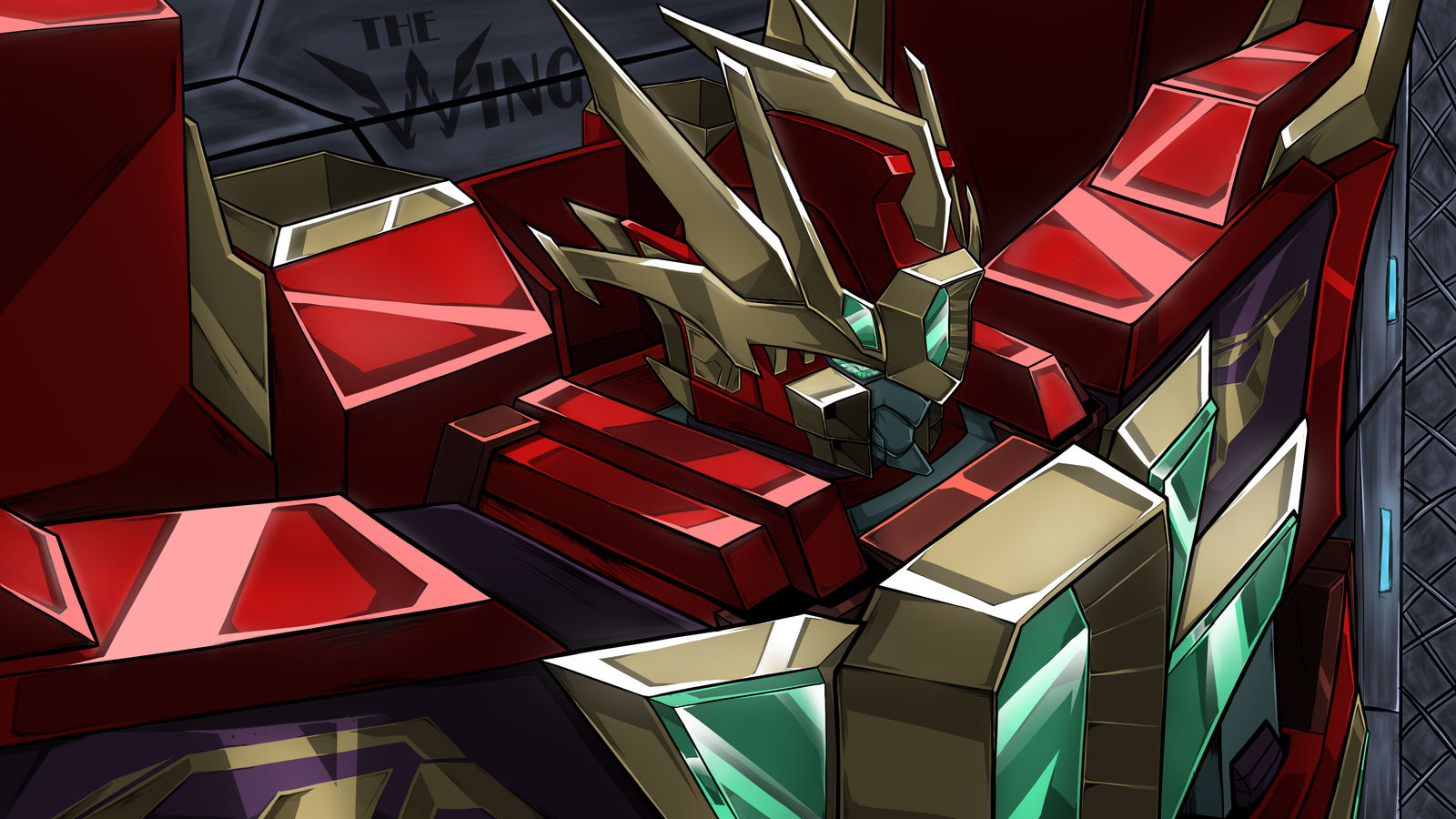 修整的钢铁机神！头像同人高清图