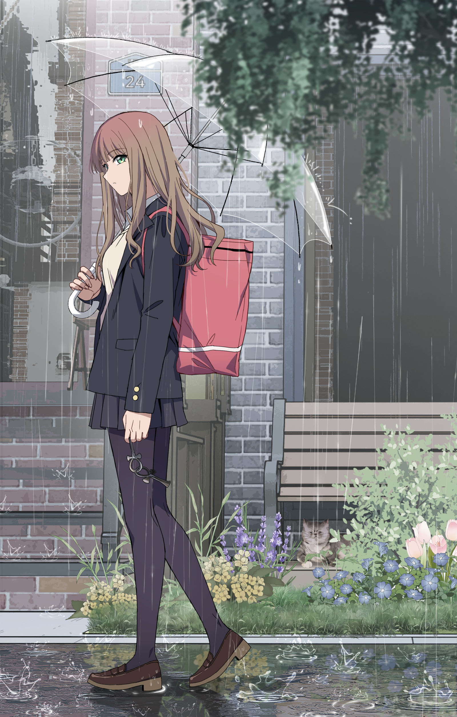 阴雨绵绵头像同人高清图