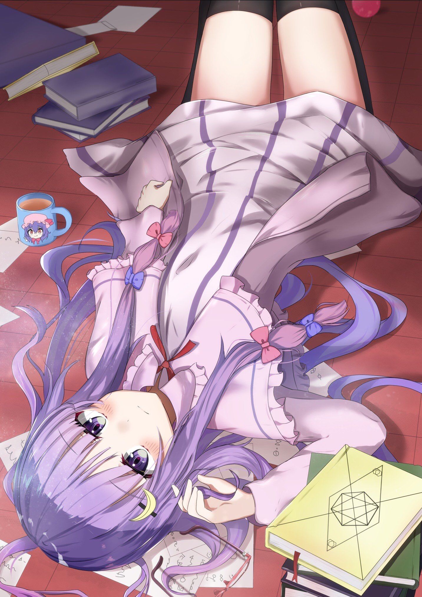 パチュリー・ノーレッジ头像同人高清图