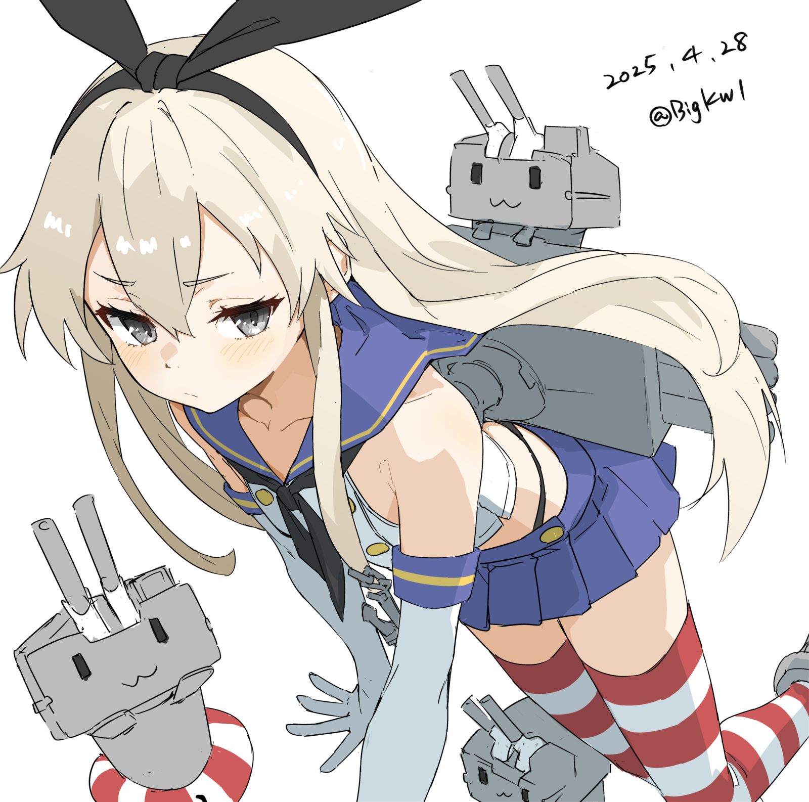 島風（ワンドロ20250428）头像同人高清图