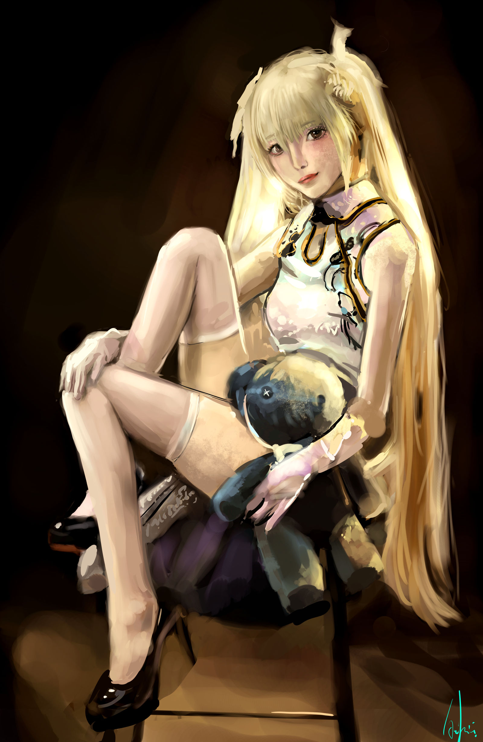 穹妹头像同人高清图