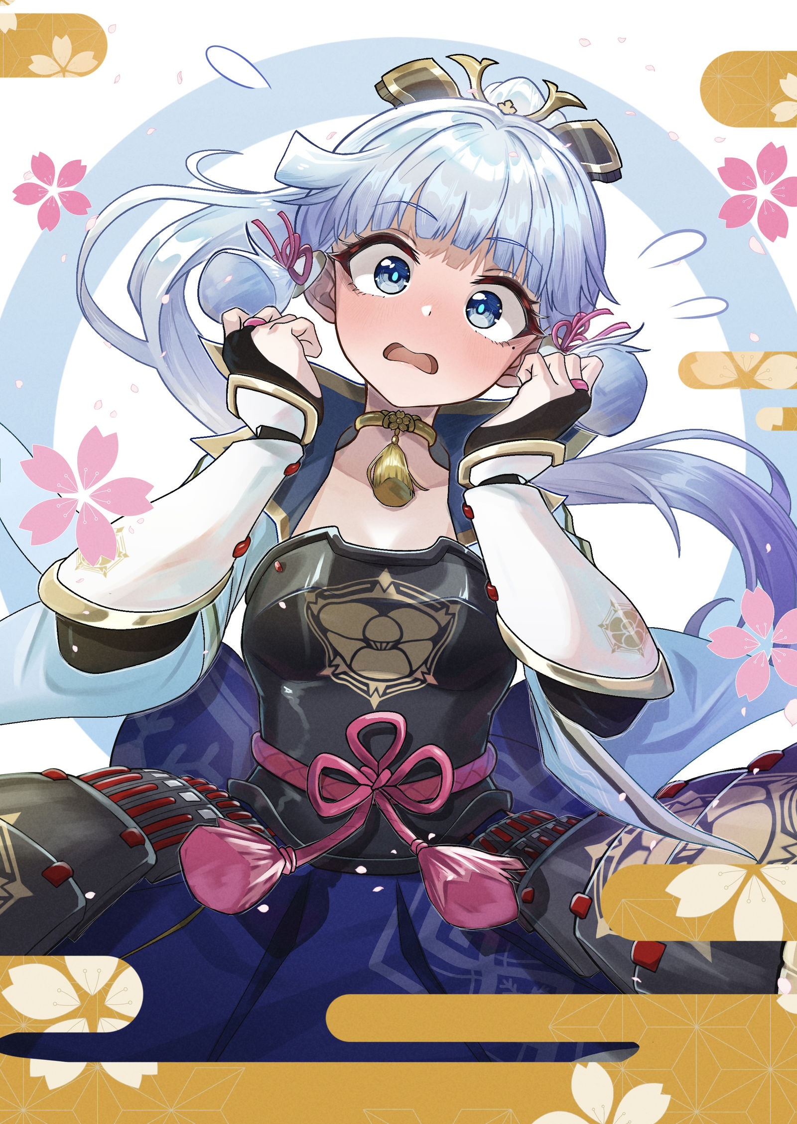 照れっ照れの神里綾華ちゃん头像同人高清图