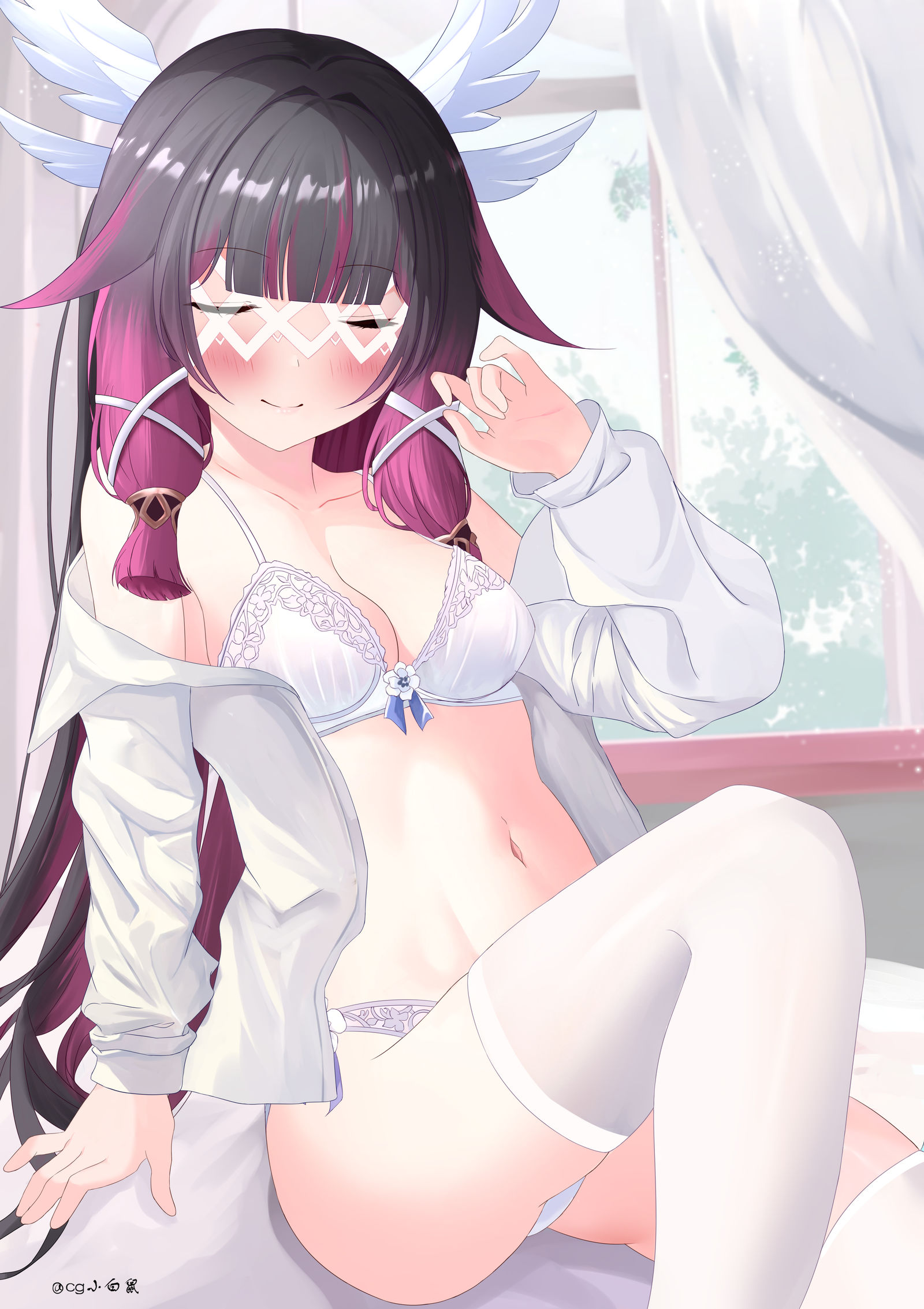 少女哥伦比娅头像同人高清图