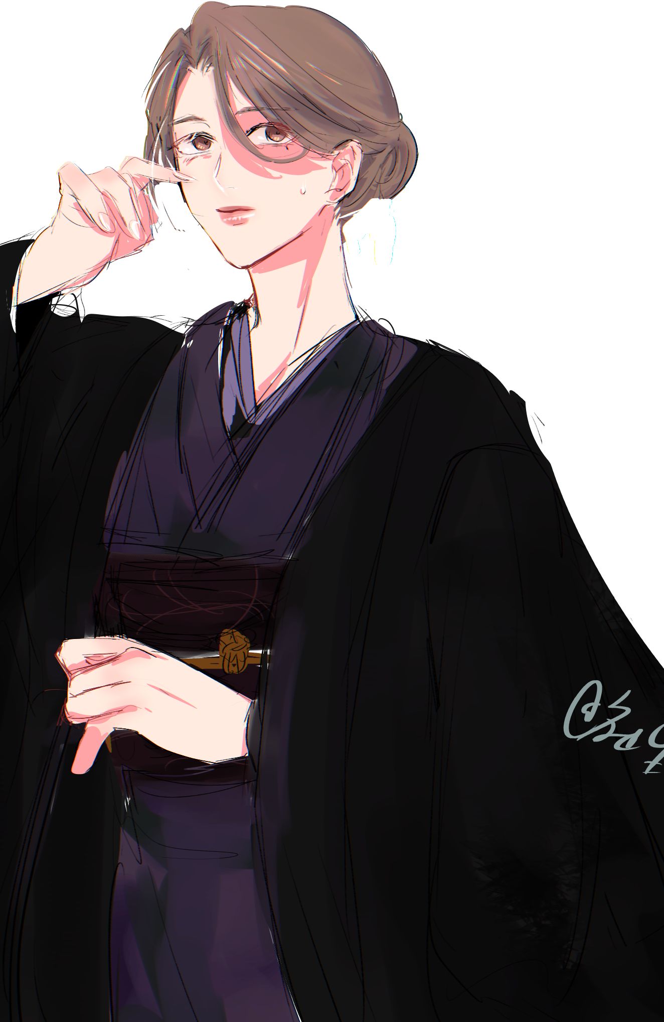(創作夢百合)関西の先生姉妹插画图片壁纸
