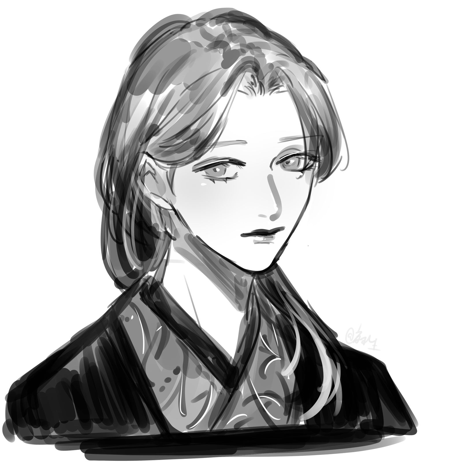 (創作夢百合)関西の先生姉妹插画图片壁纸