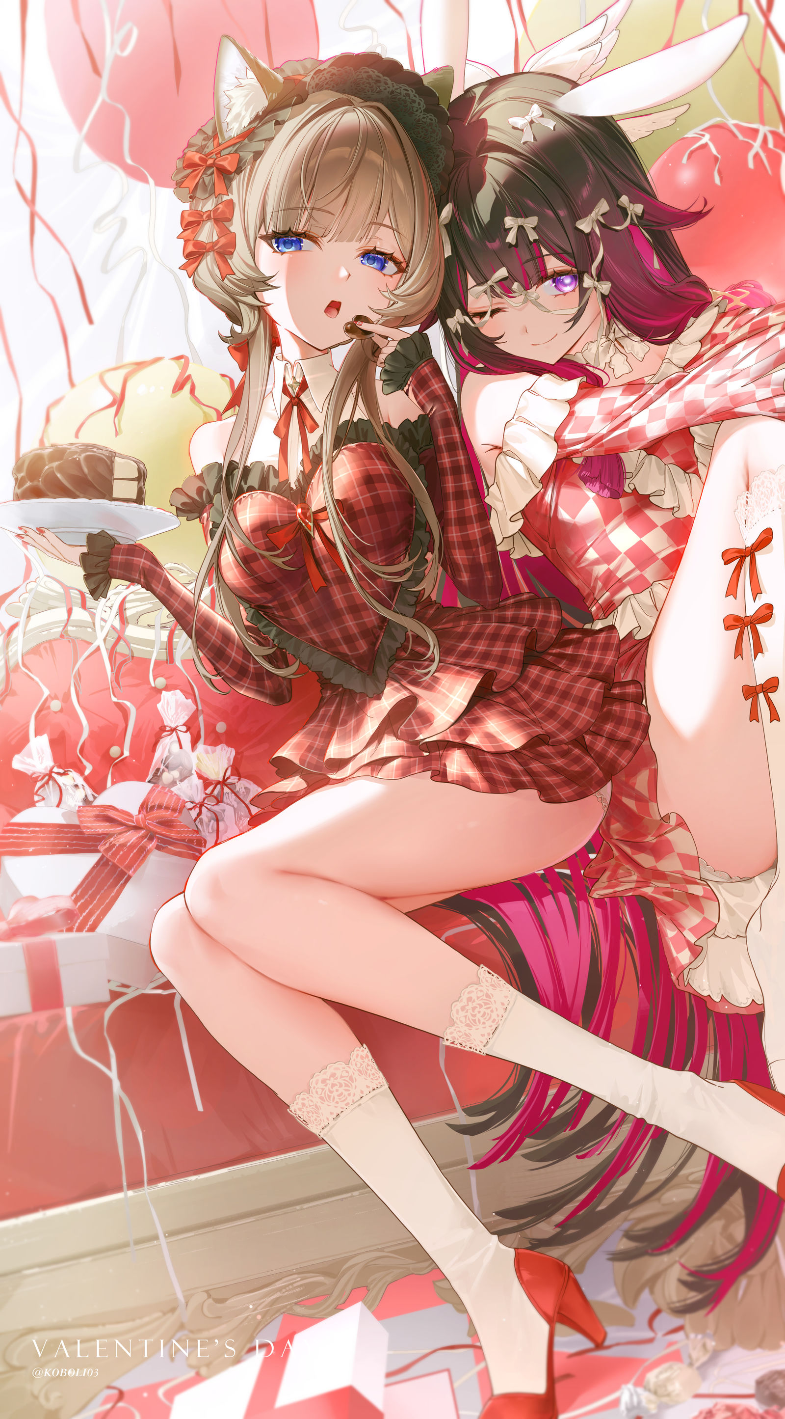 Valentine's Day 插画图片壁纸