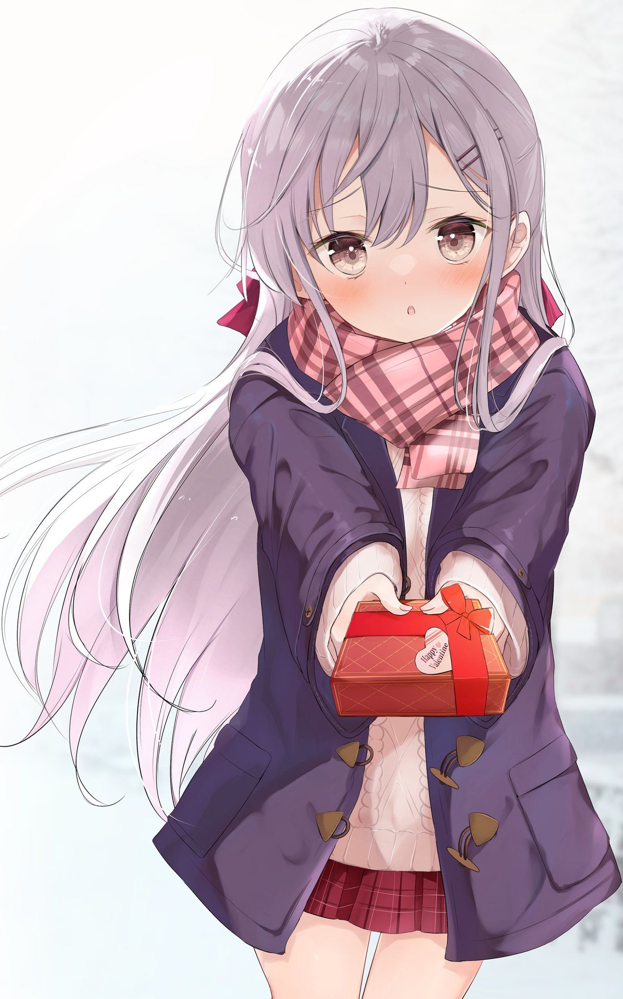 「バレンタインチョコ もらってくれますか？お兄さん…」头像同人高清图