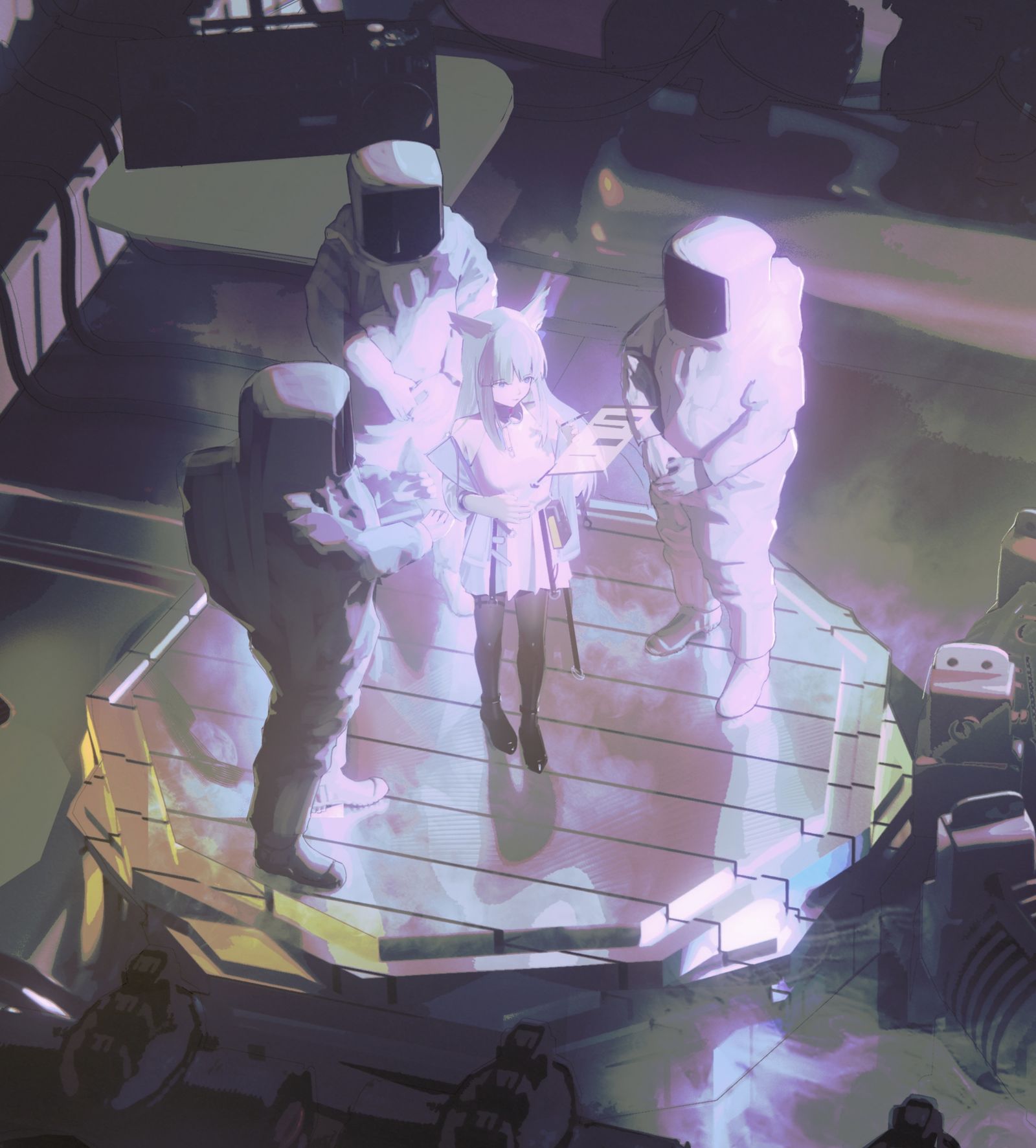 明日方舟佩丽卡插画图片壁纸