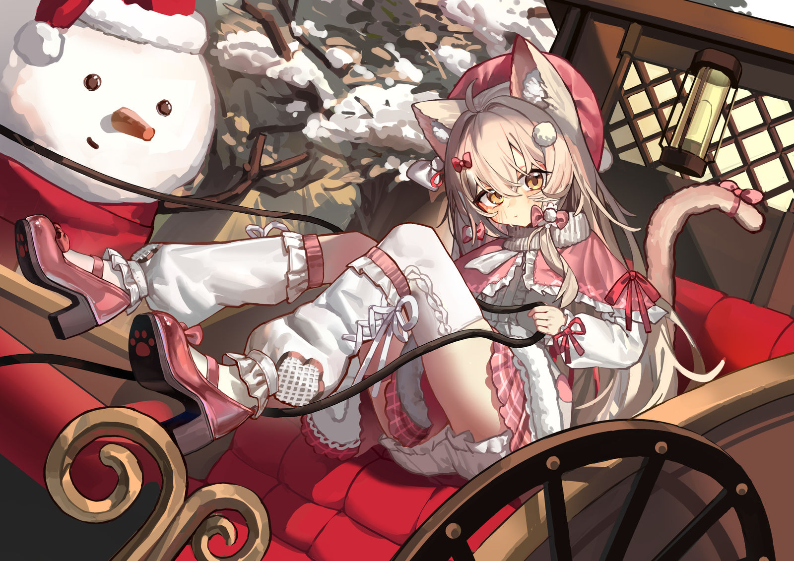 【稿件展示】雪-OC白毛