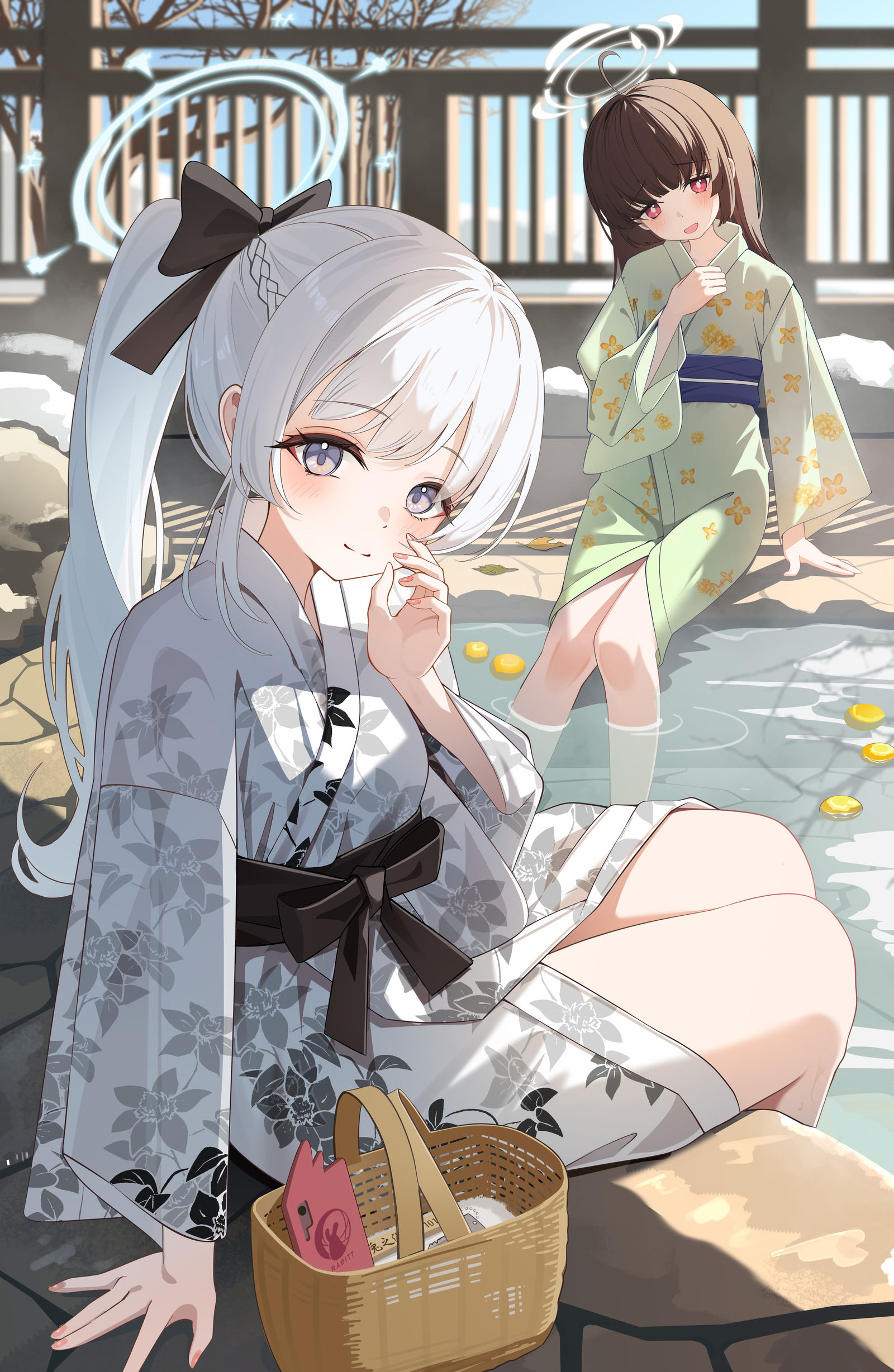 月雪ミヤコ×霞沢ミユ头像同人高清图