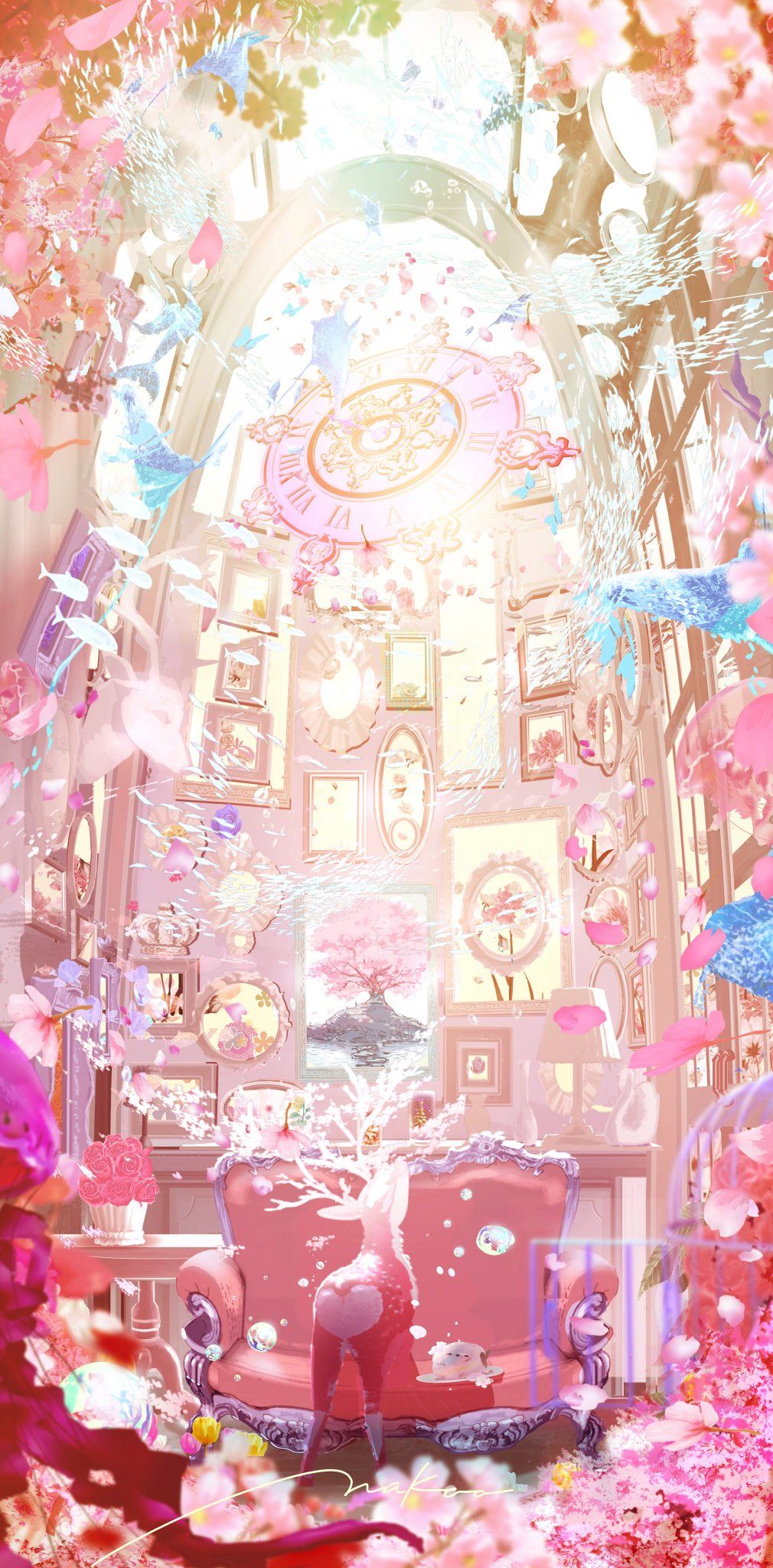 ひみつの桜色の部屋头像同人高清图