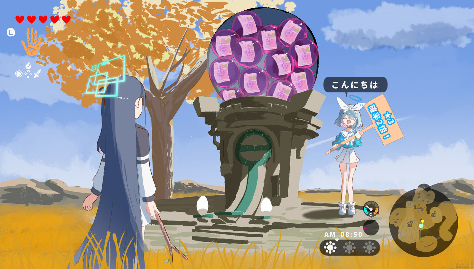 ティアキン風アリス4插画图片壁纸