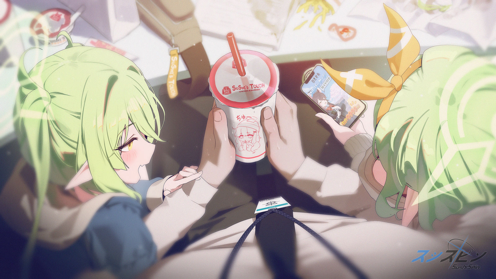 シュポガキ插画图片壁纸