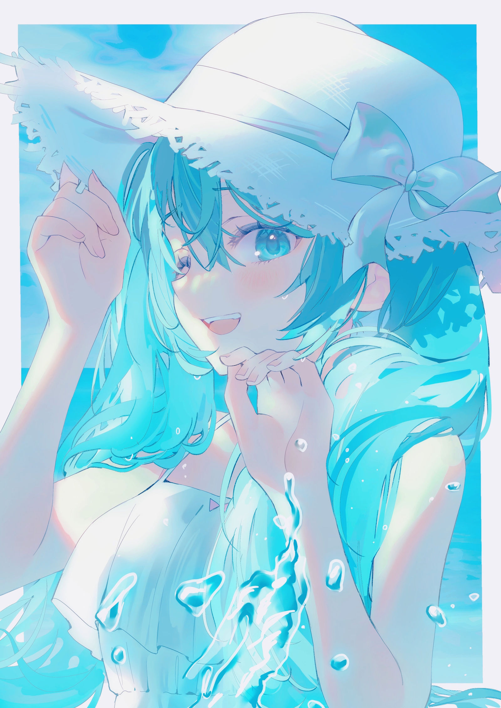 冷たいデス……マスター!!