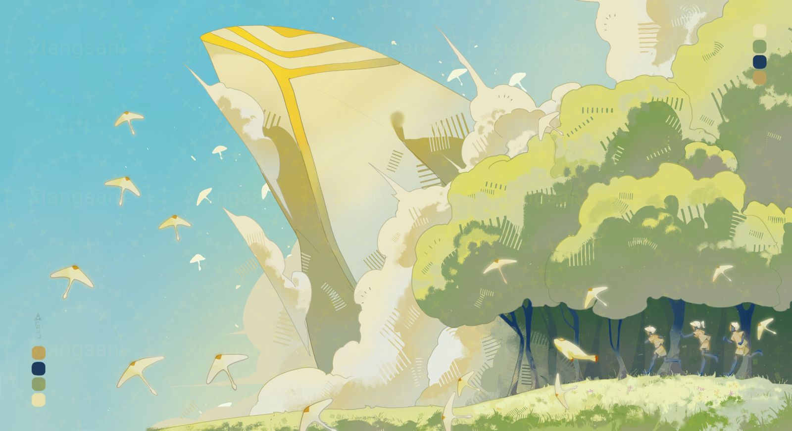 在降临前头像同人高清图