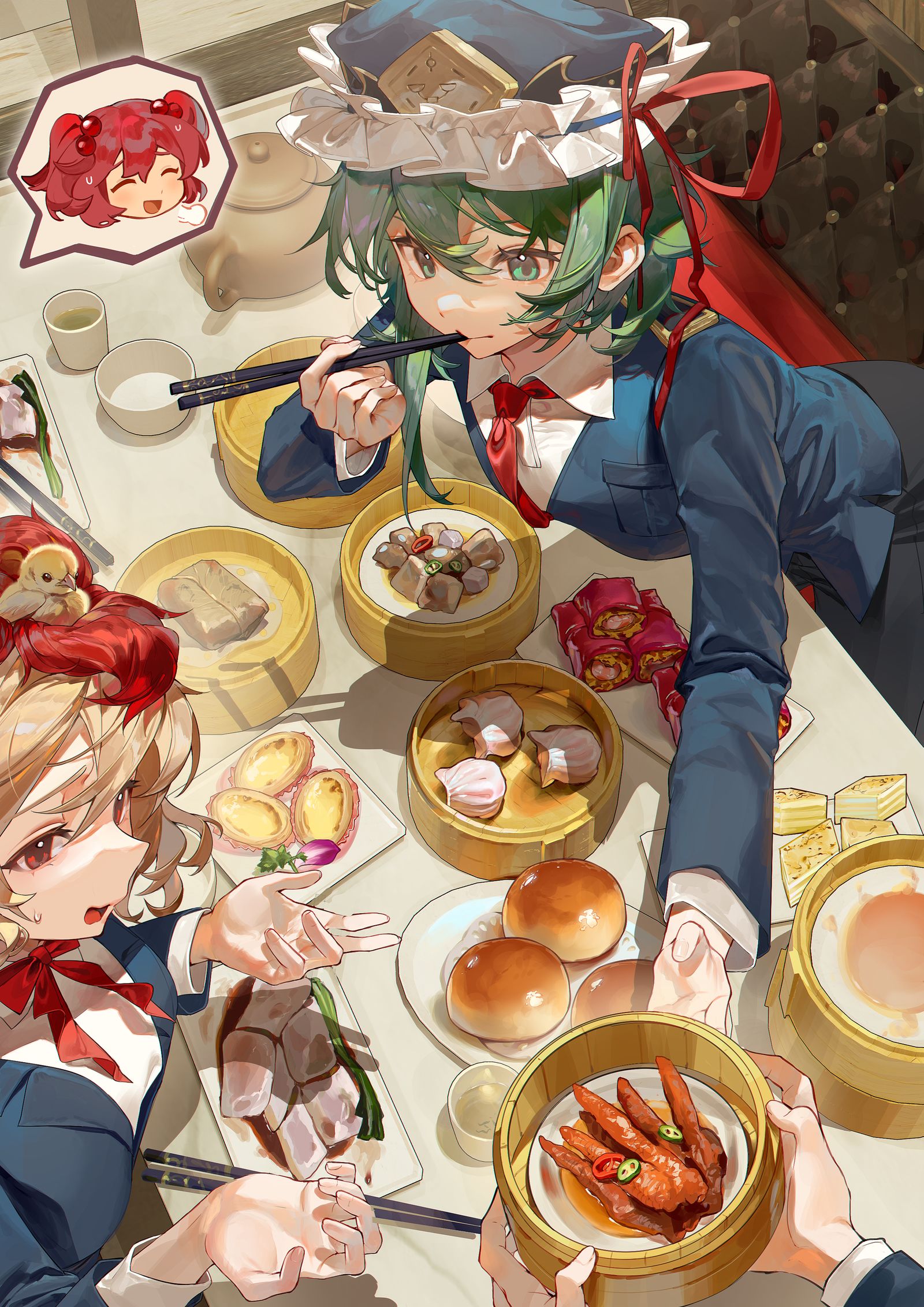 早茶头像同人高清图