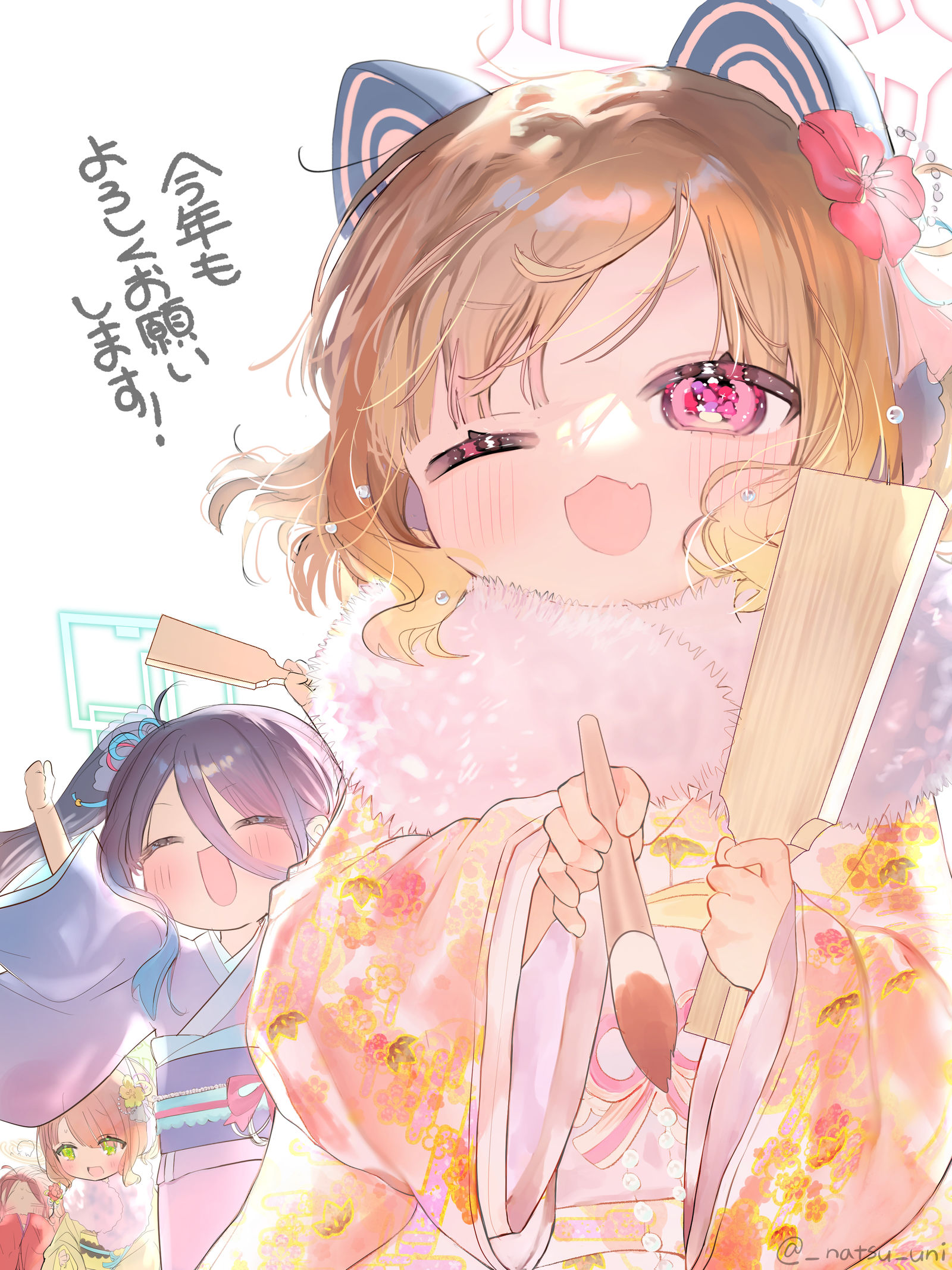 あけおめゲーム開発部！头像同人高清图