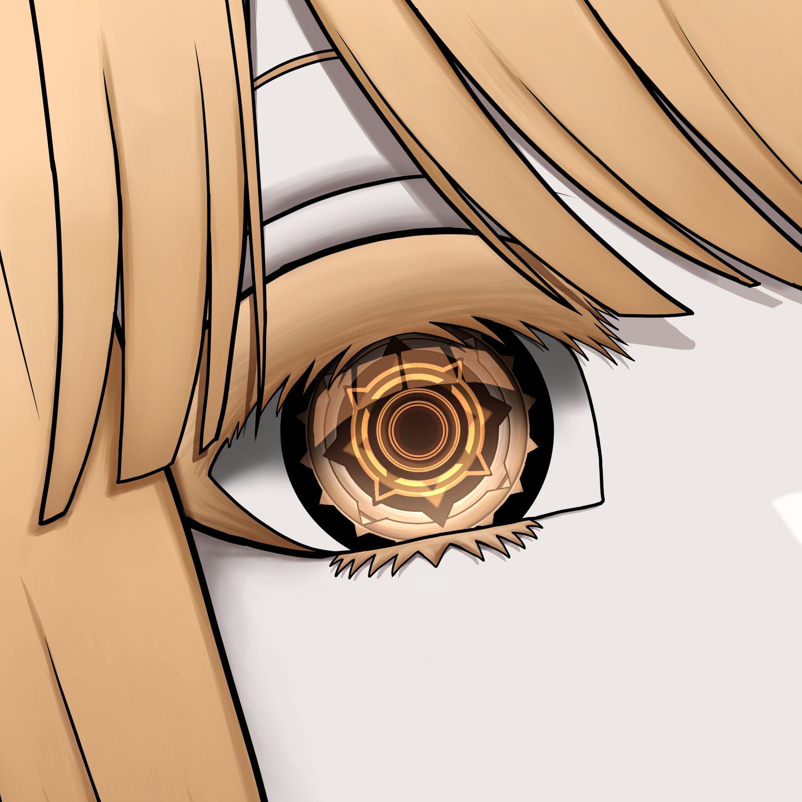 虚拟网络防护级别 -橙-机体的机械眼头像同人高清图