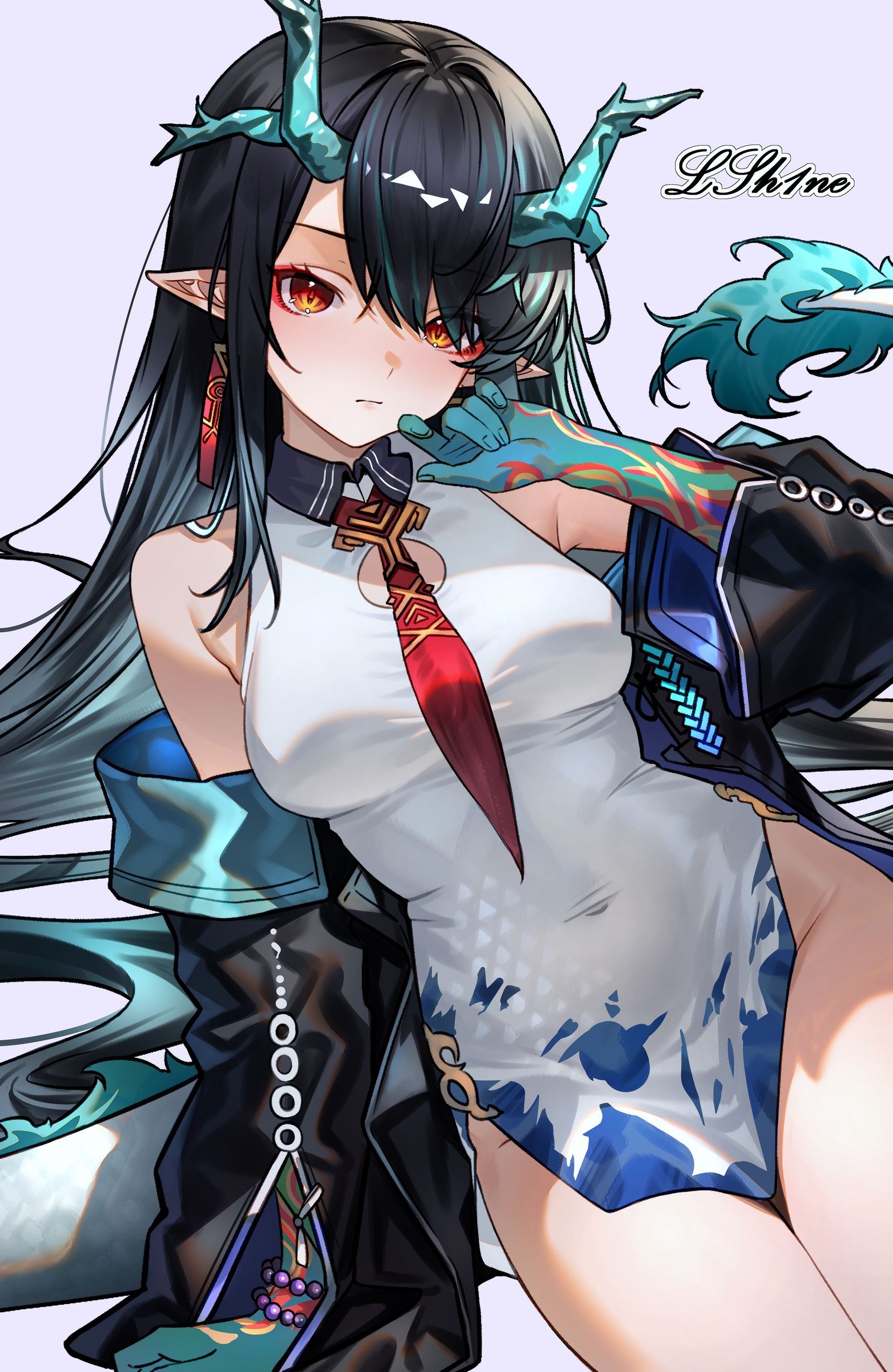 【明日方舟】夕插画图片壁纸