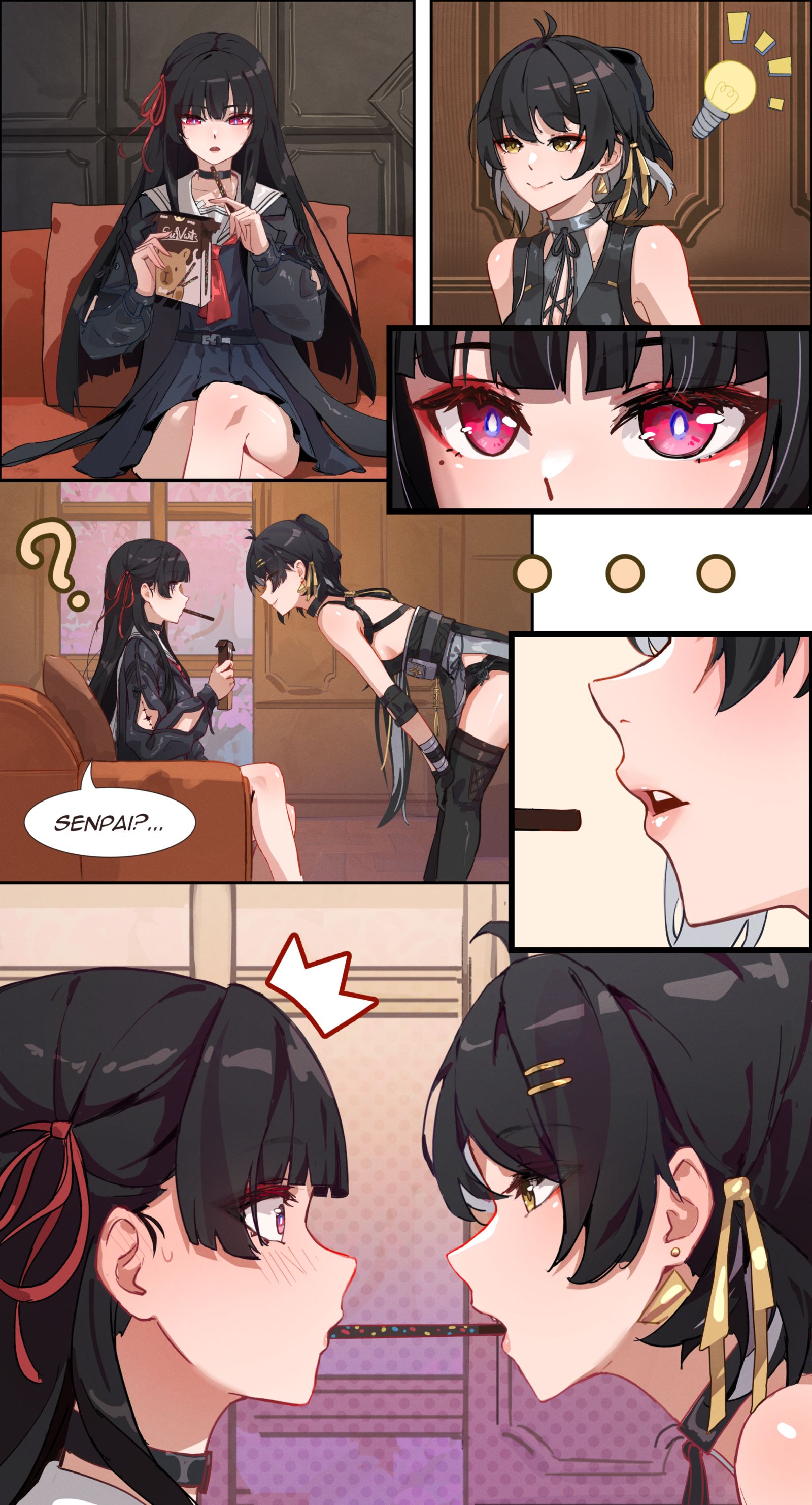 Chisa & Rover comic头像同人高清图