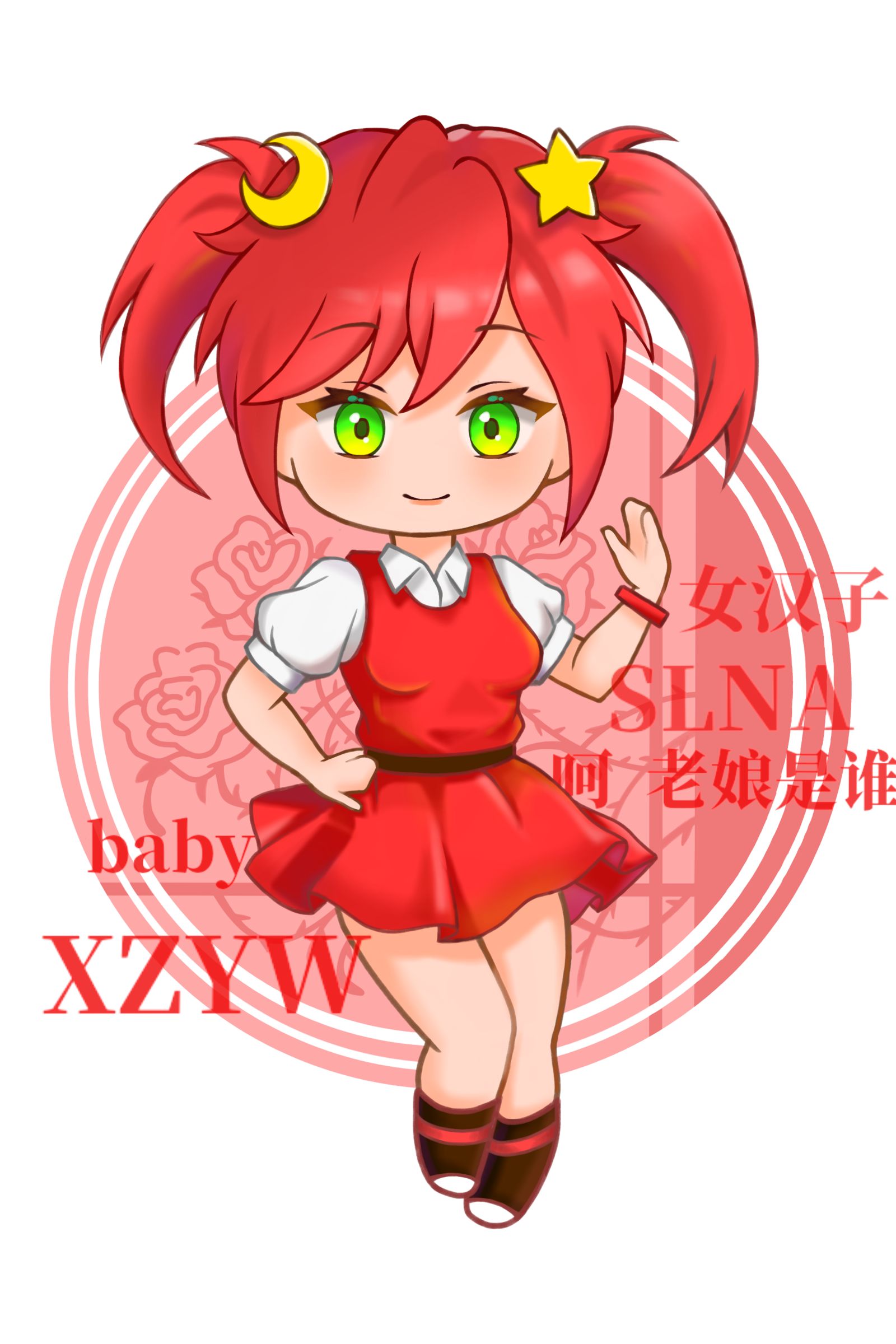 原创角色-绘画每日绘画 绘画练习
