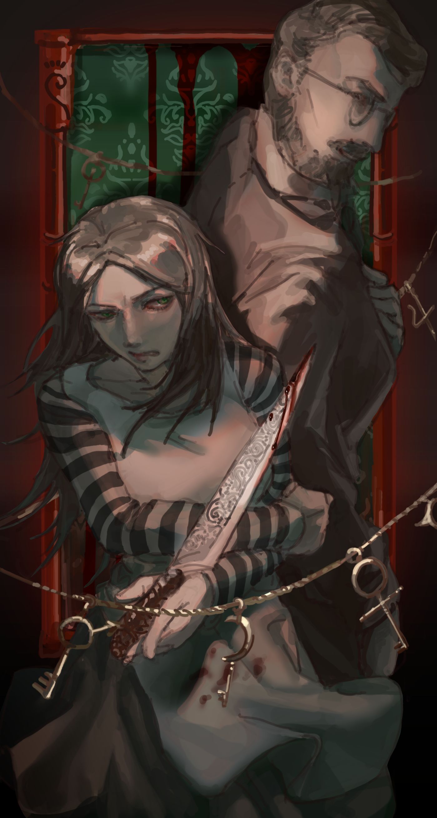 有兴趣来段探戈吗？头像同人高清图