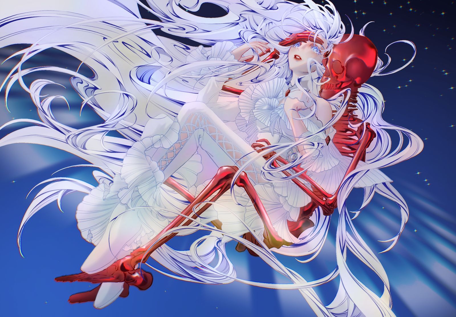 囚笼-二次元插画