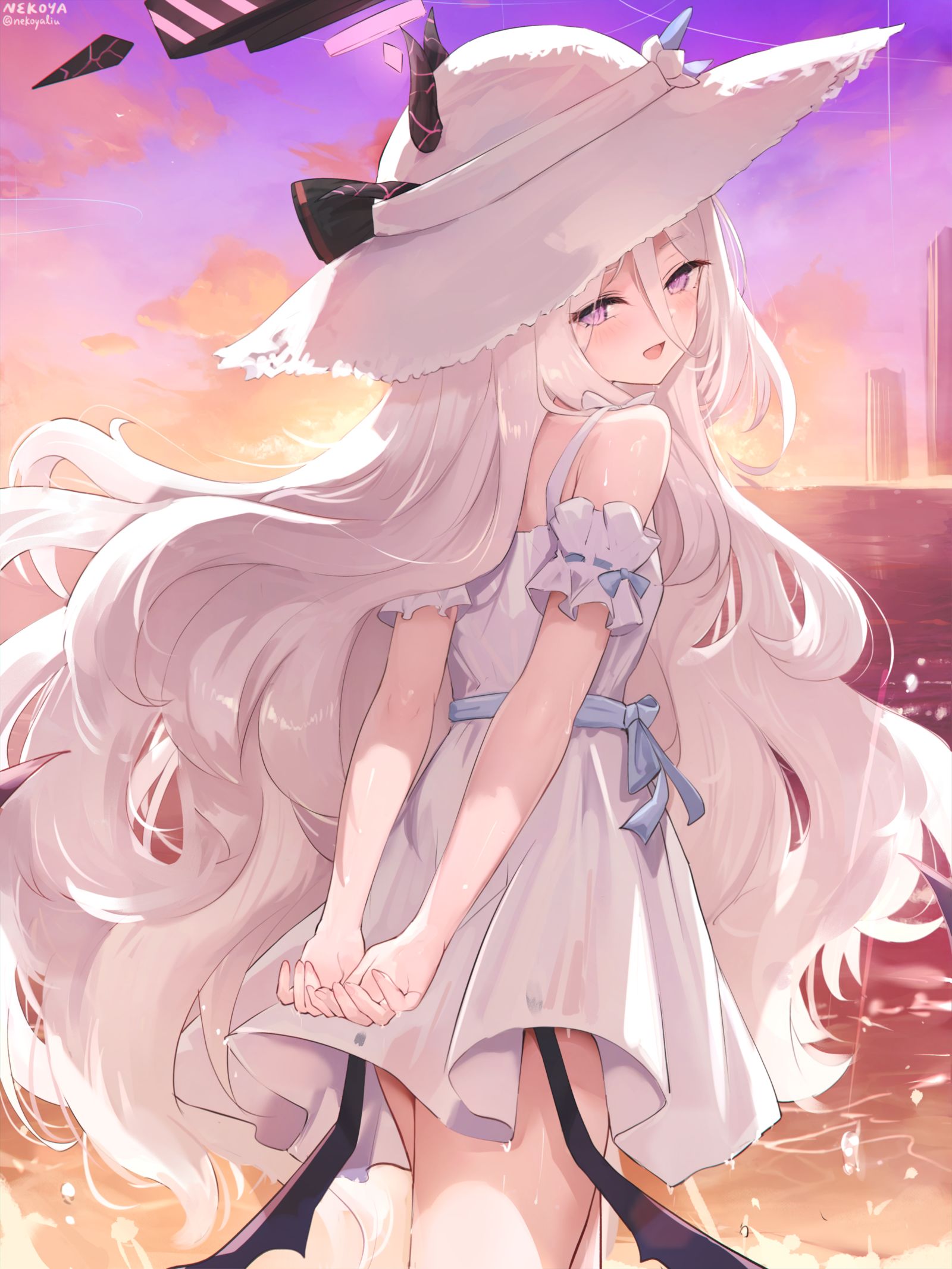 思い出の中の笑顔插画图片壁纸