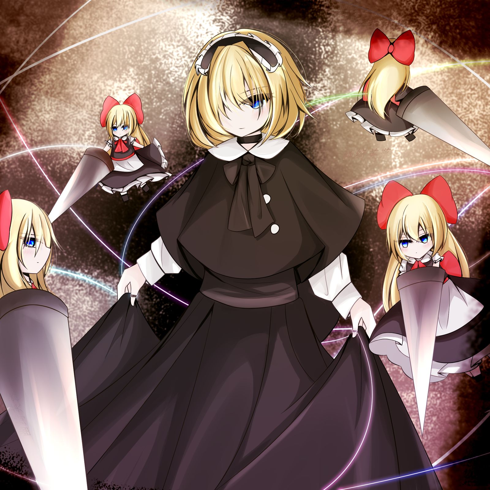 随着丝线与人偶起舞头像同人高清图