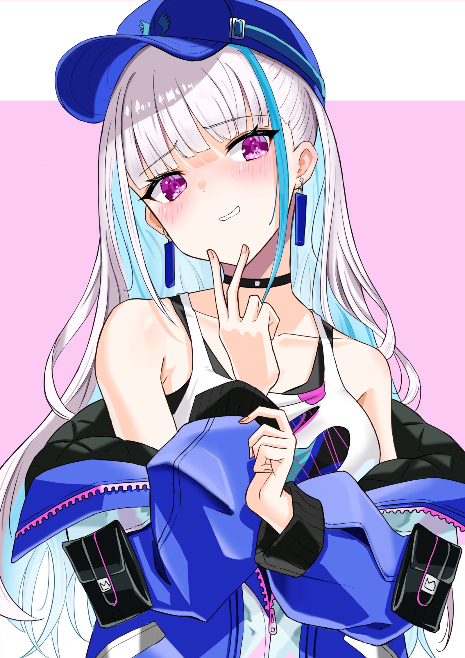 恥ずかしがりながらポーズをとるリゼ様头像同人高清图