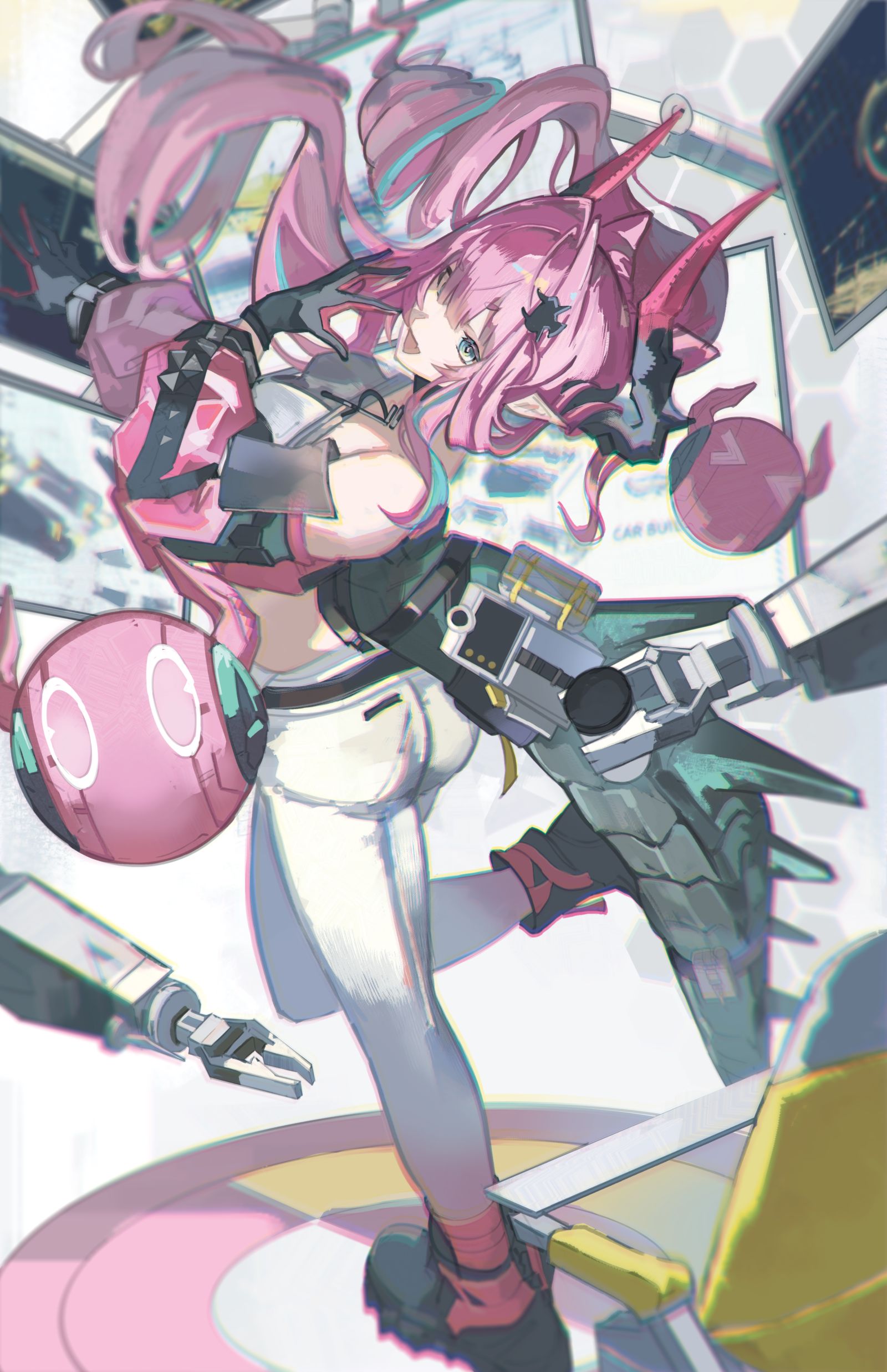 Yvonne插画图片壁纸