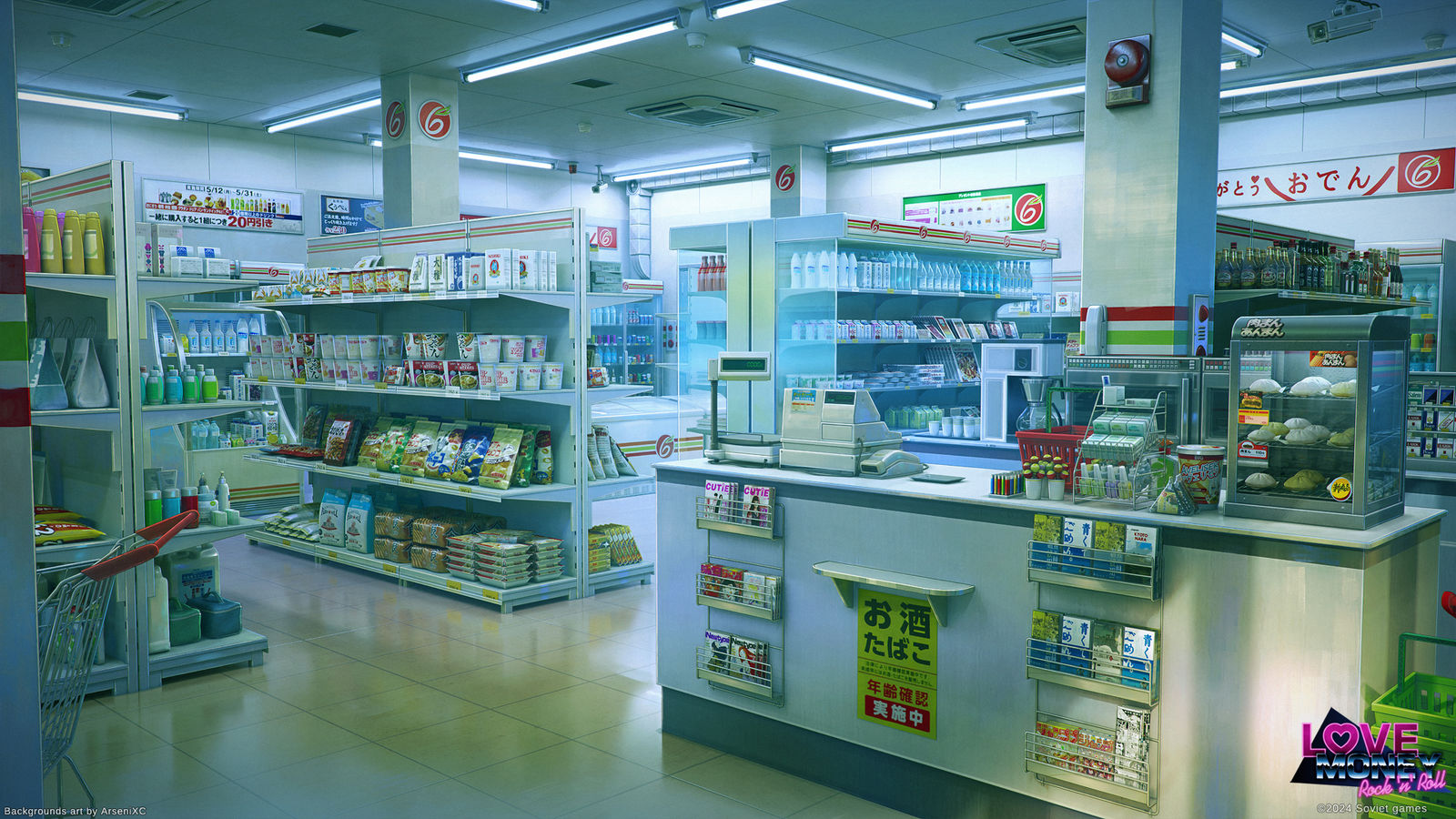 Konbini interior头像同人高清图