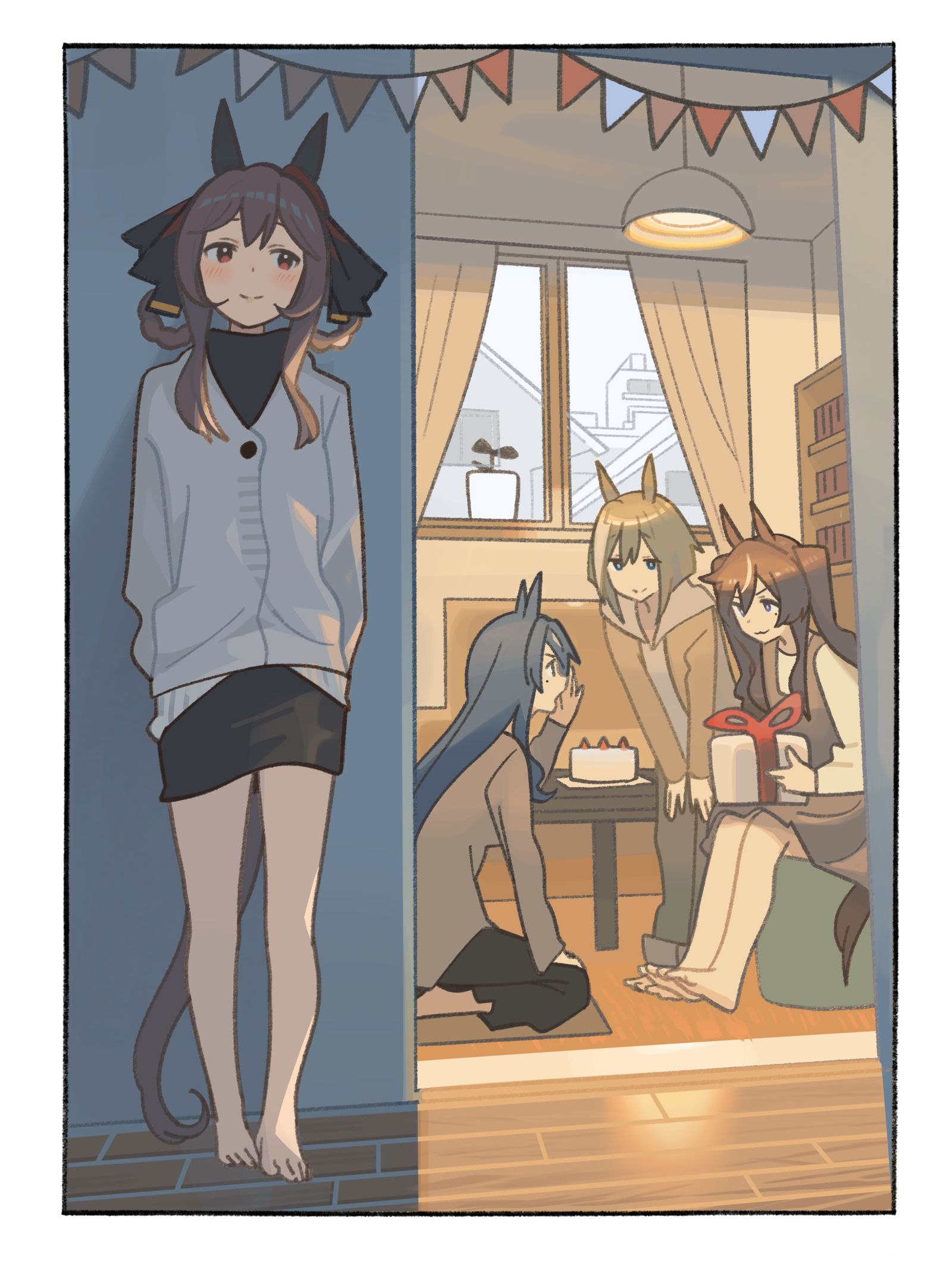 サプライズパーティー头像同人高清图