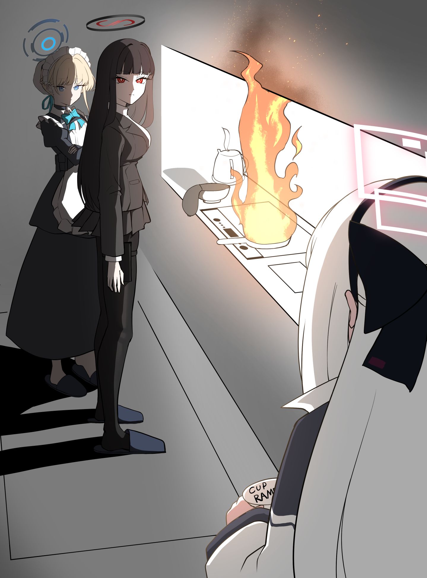 カップラーメンを合理的に作ろうとしたリオ头像同人高清图