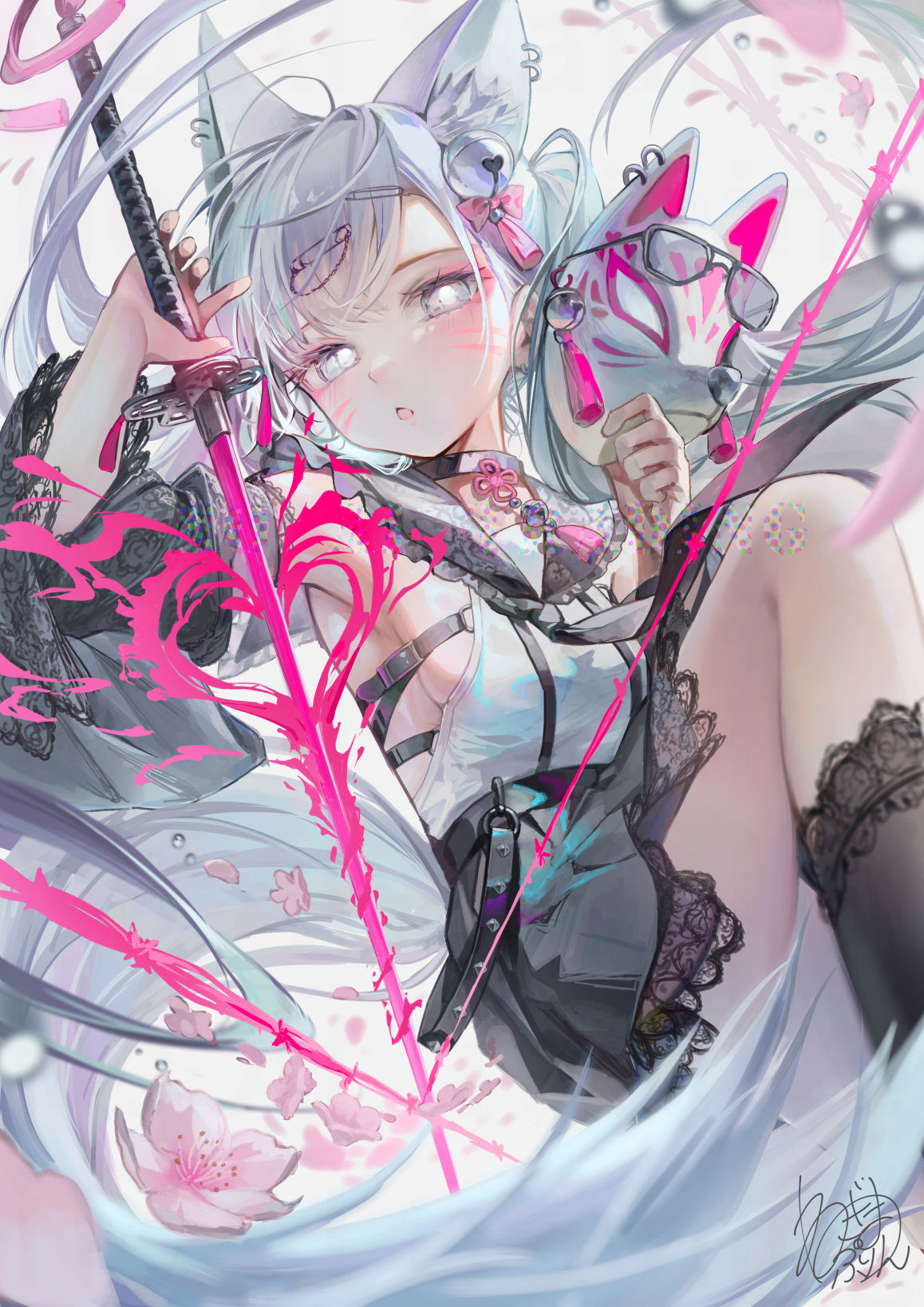 桜刀ノ狐头像同人高清图